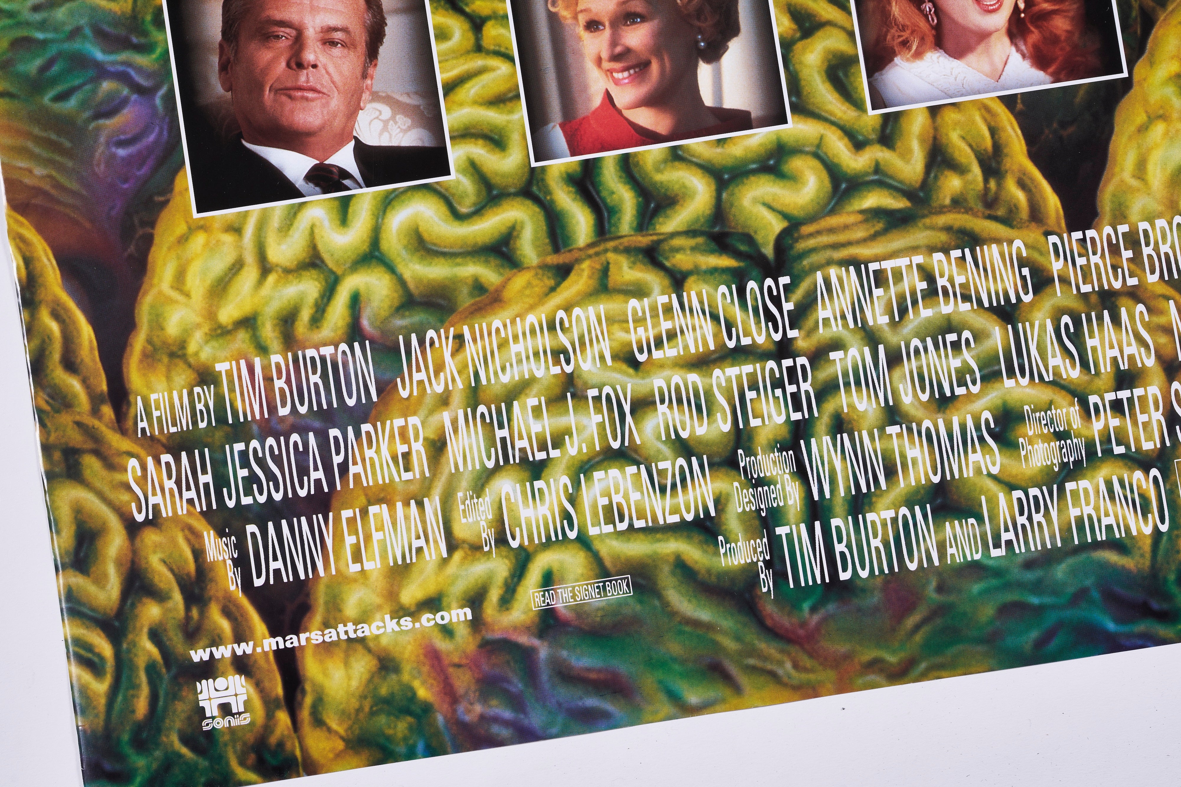 【限定3枚】MARS ATTACKS!(マーズ・アタック!) 1996 / 映画ポスター