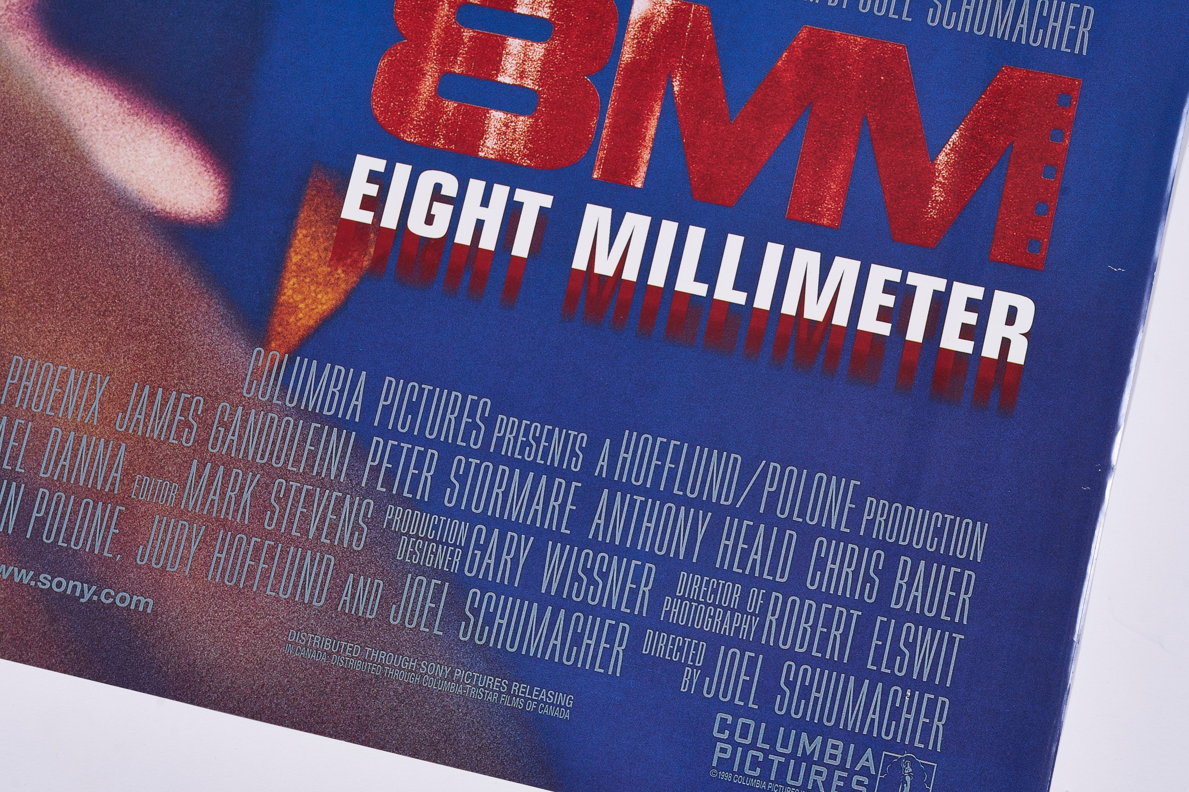 【限定2枚】8mm(8ミリ) 1999 / 映画ポスター