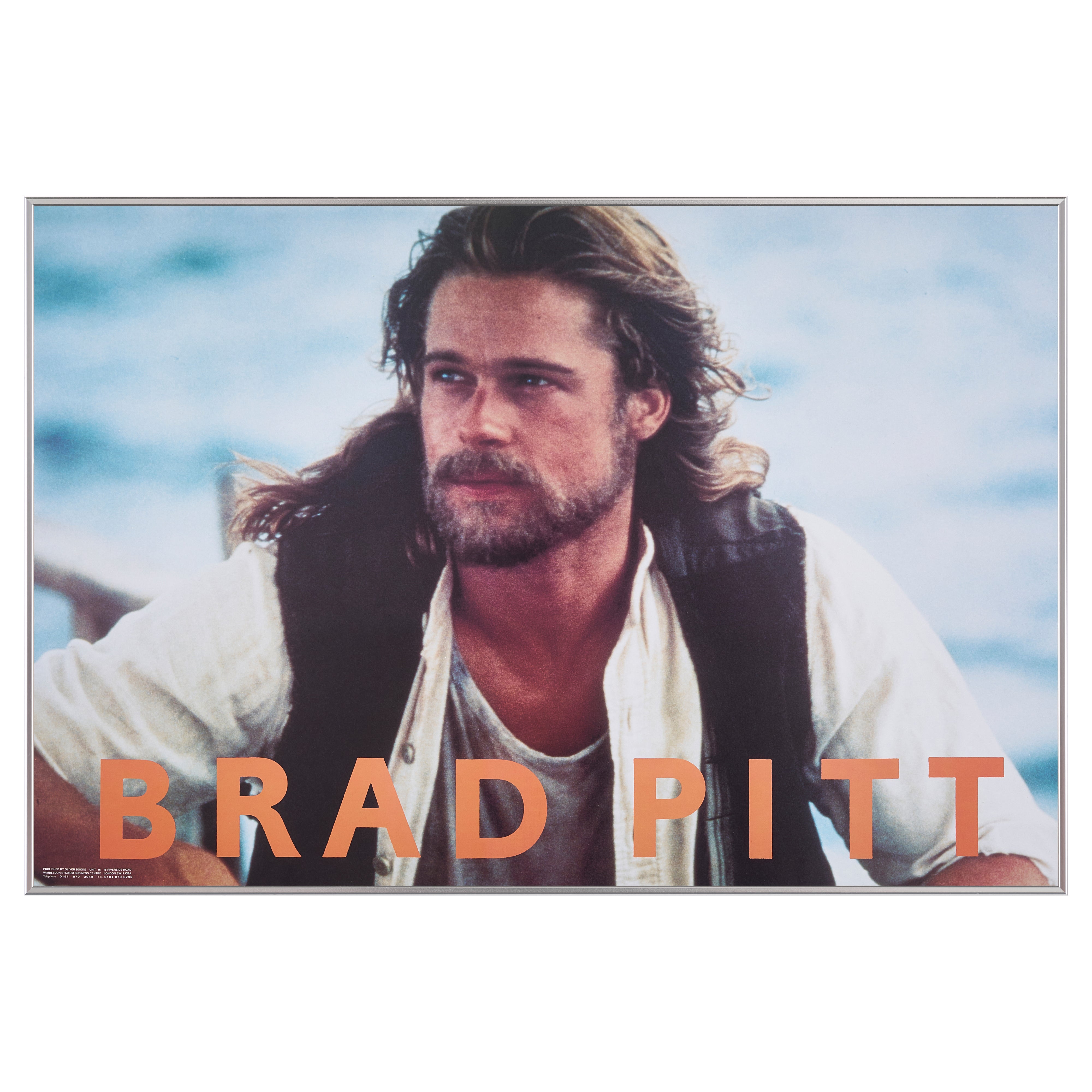 【限定10枚】Brad Pitt(ブラッド・ピット) 1994 (Horizontal) / 俳優ポスター
