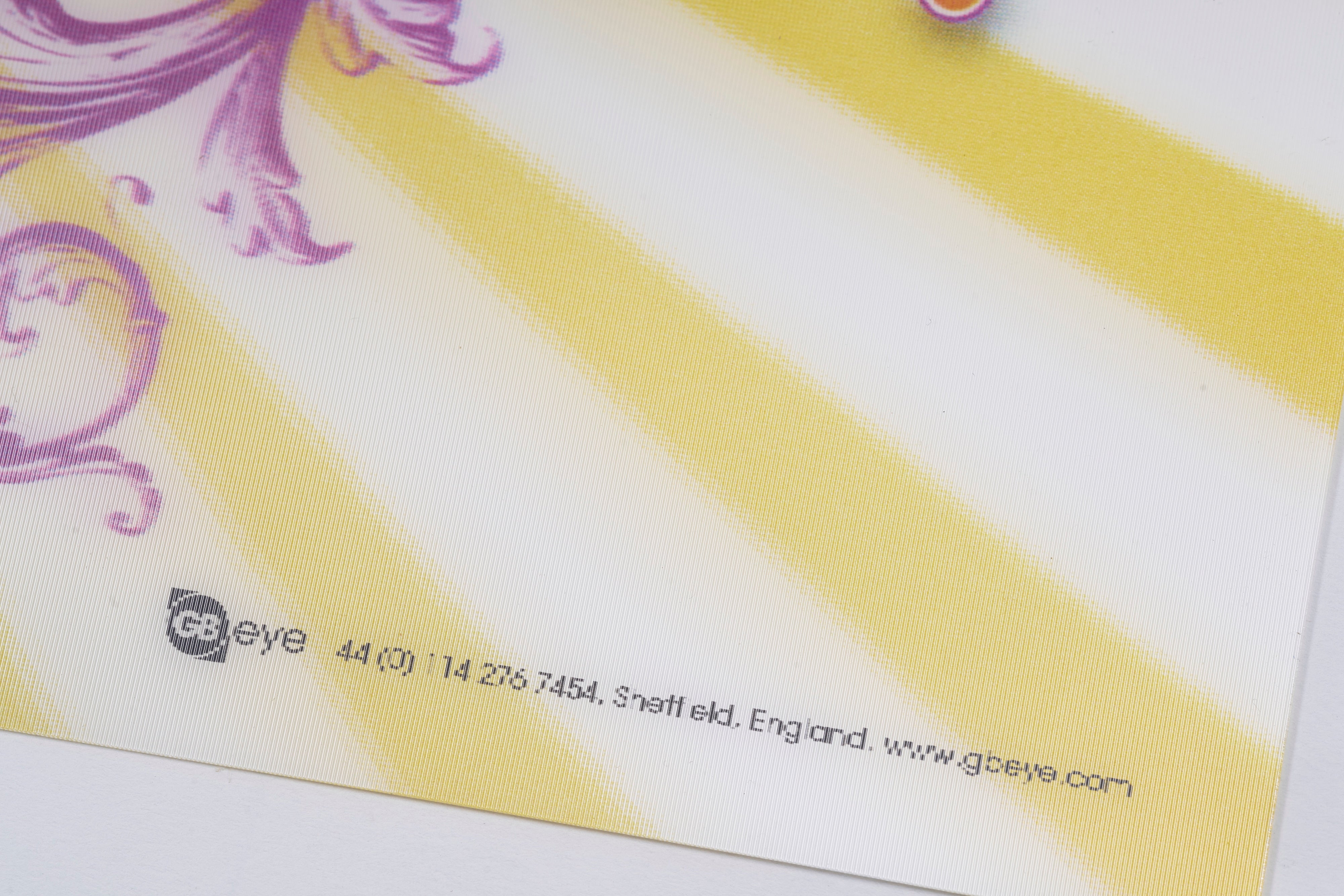 【限定3枚】”Jimi Hendrix” 3D Lenticular Poster - GB EYE 2008 / アノニマス