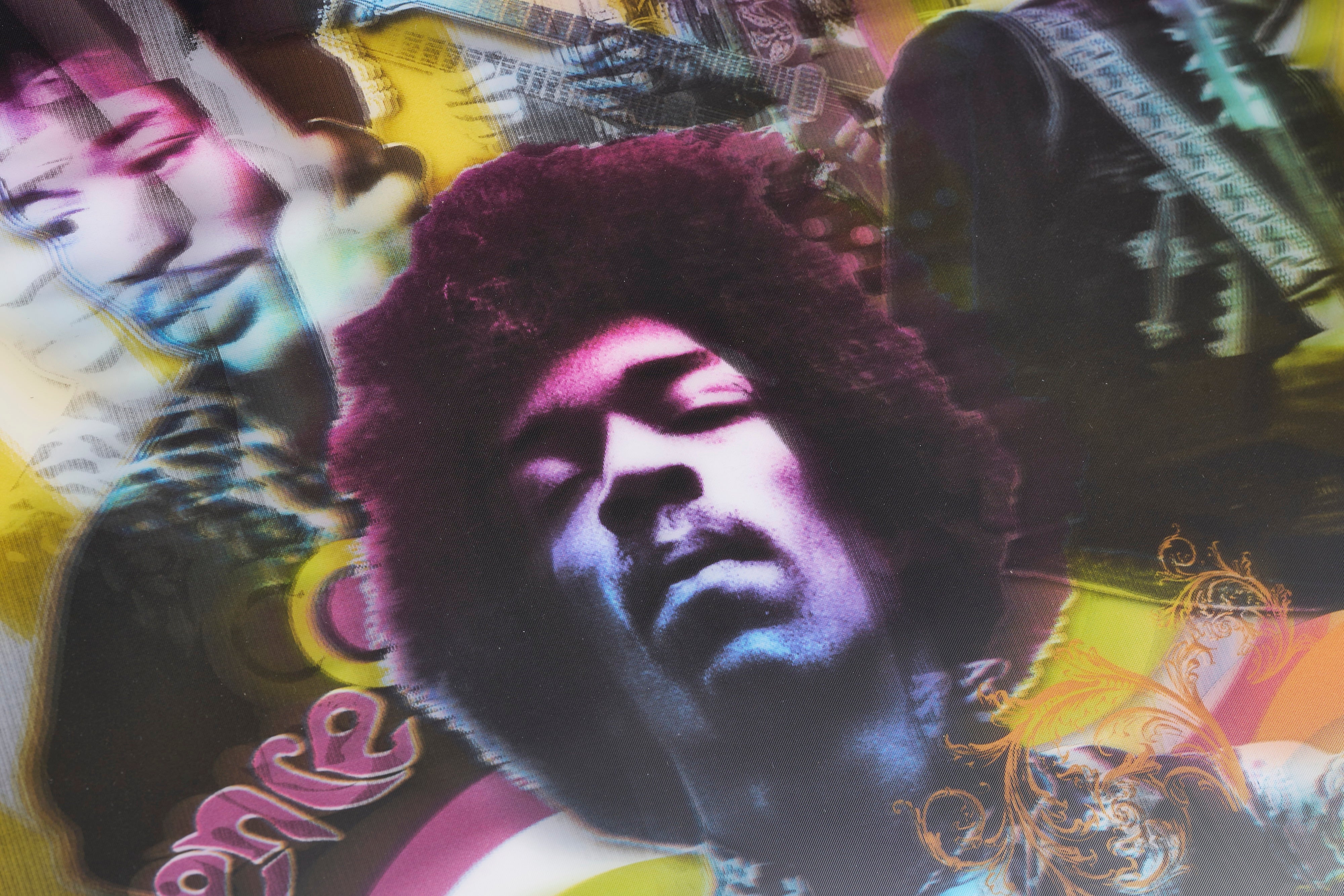 【限定3枚】”Jimi Hendrix” 3D Lenticular Poster - GB EYE 2008 / アノニマス