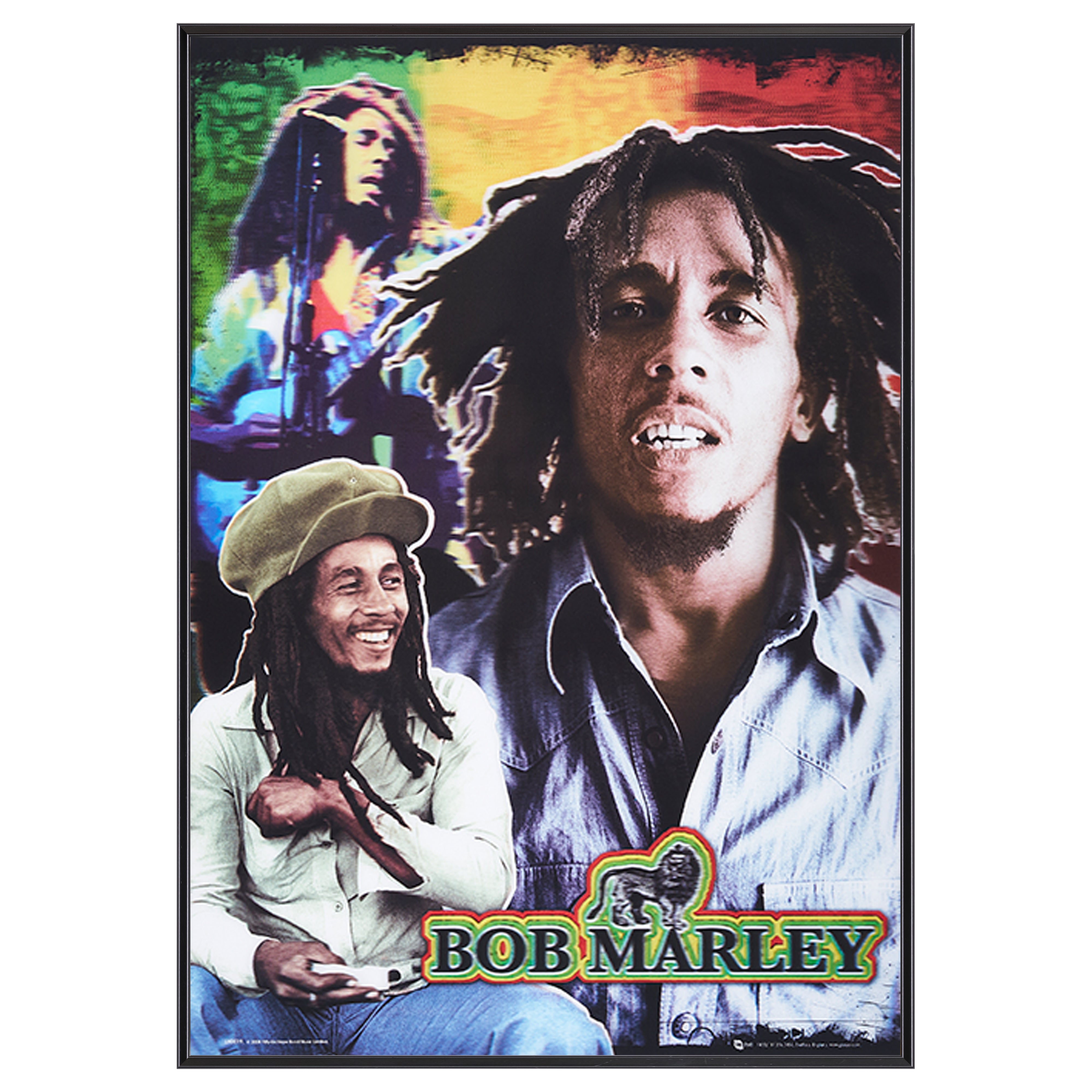 ボブマーリー　Bob Marley  ポスター額縁付き ヴィンテージ 