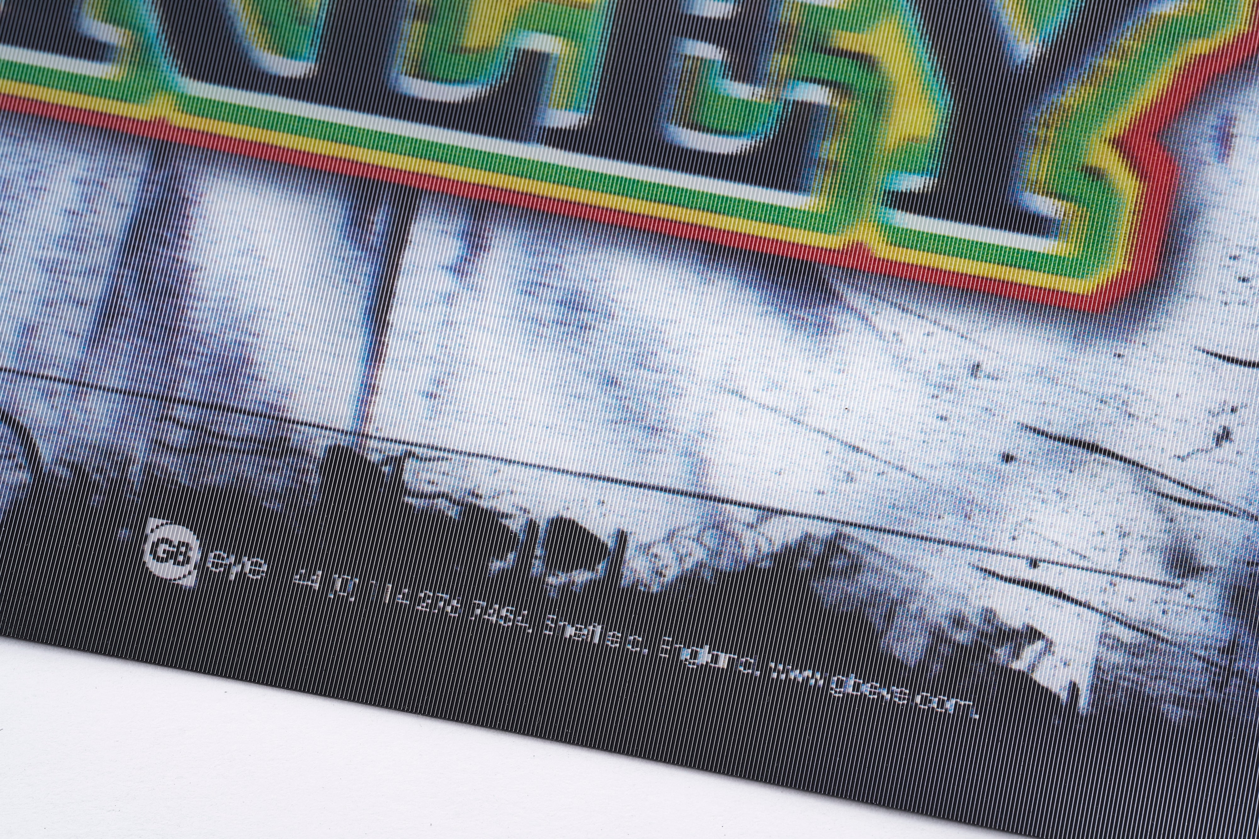 【限定3枚】”Bob Marley” 3D Lenticular Poster - GB EYE 2008 / アノニマス