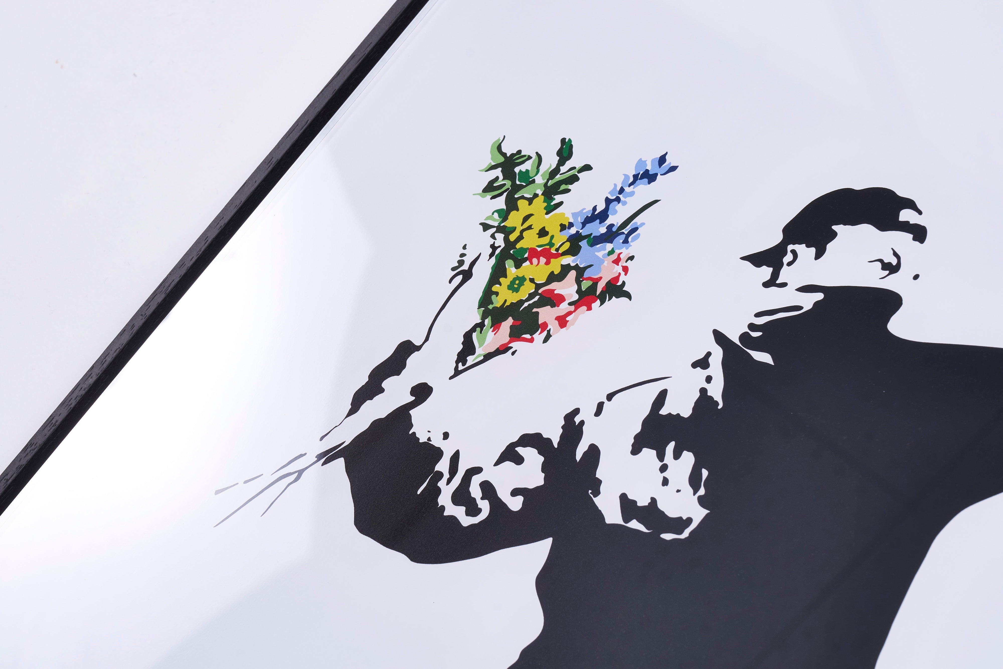 【限定30枚】Love is in the Air / バンクシー