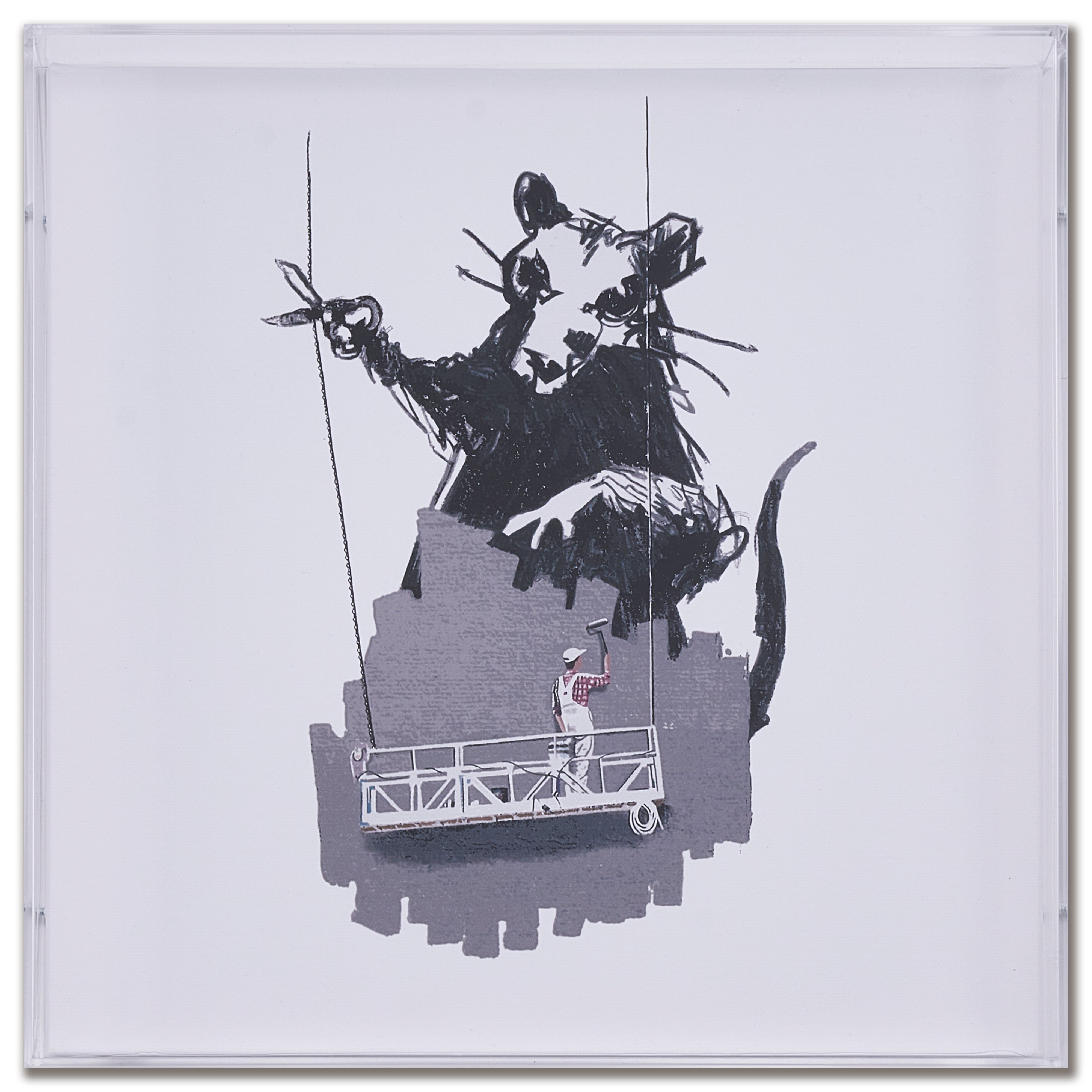 【限定10枚】GANTRY RAT / バンクシー