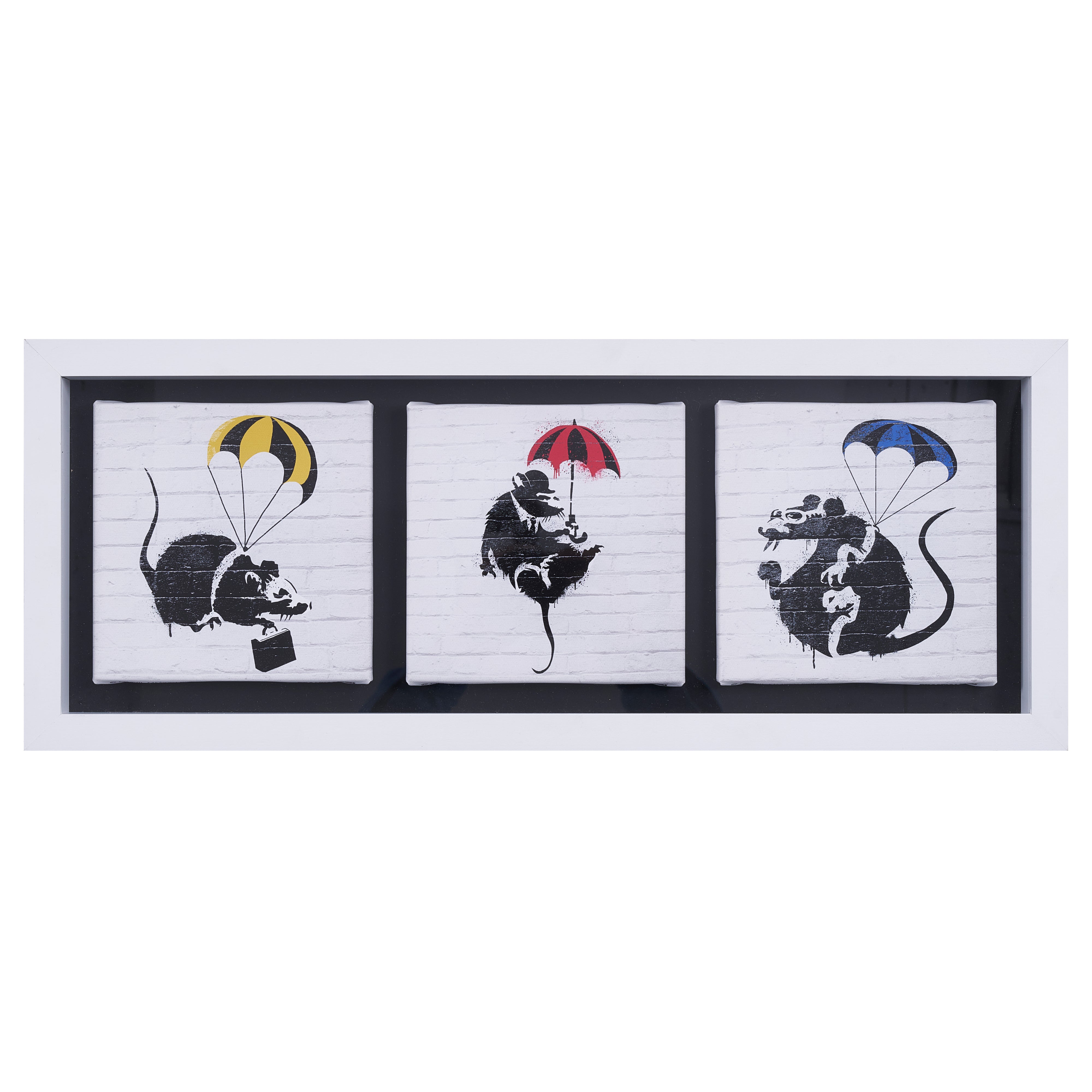 【限定15枚】PARACHUTING RATS / バンクシー