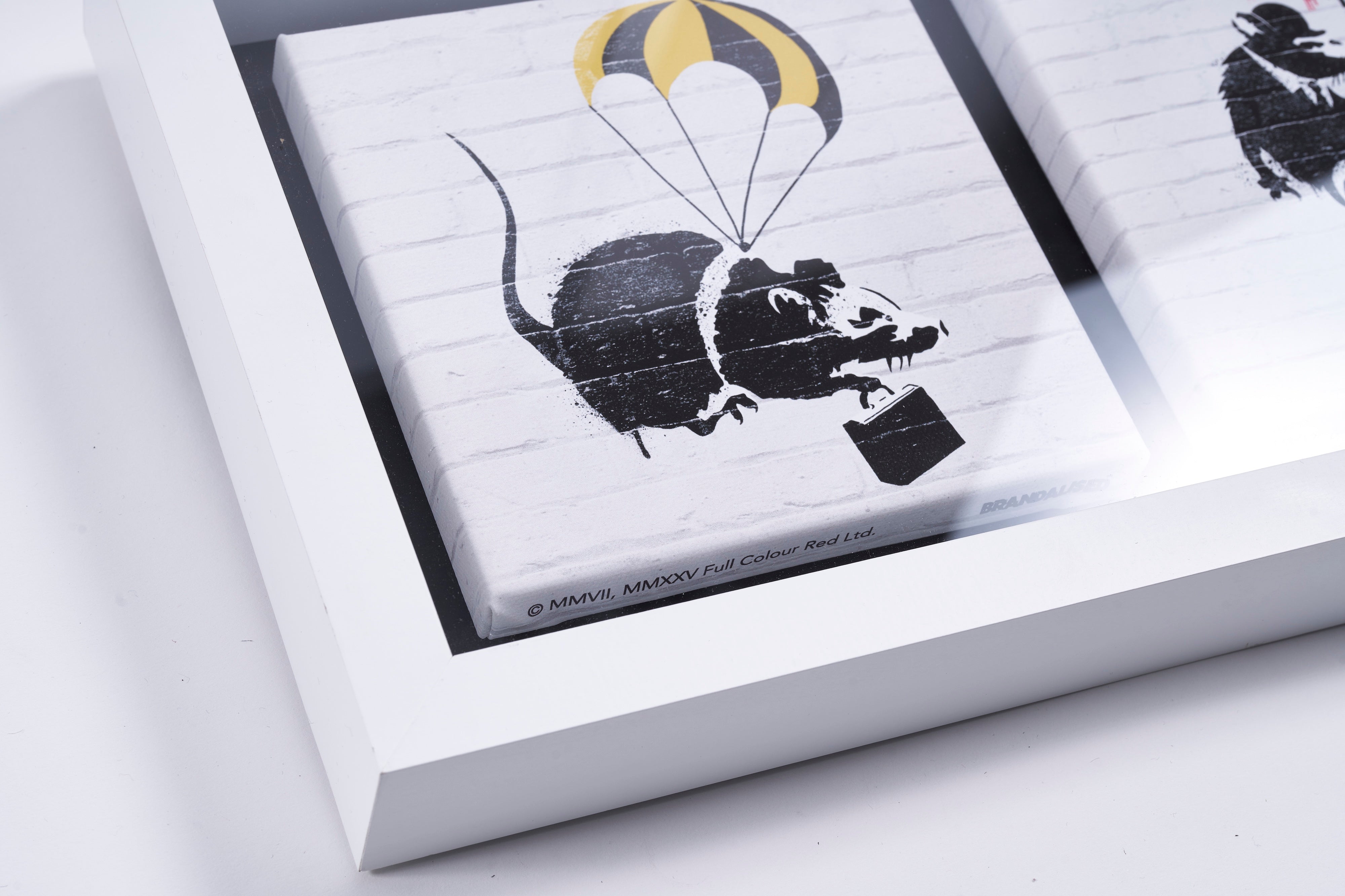 【限定15枚】PARACHUTING RATS / バンクシー