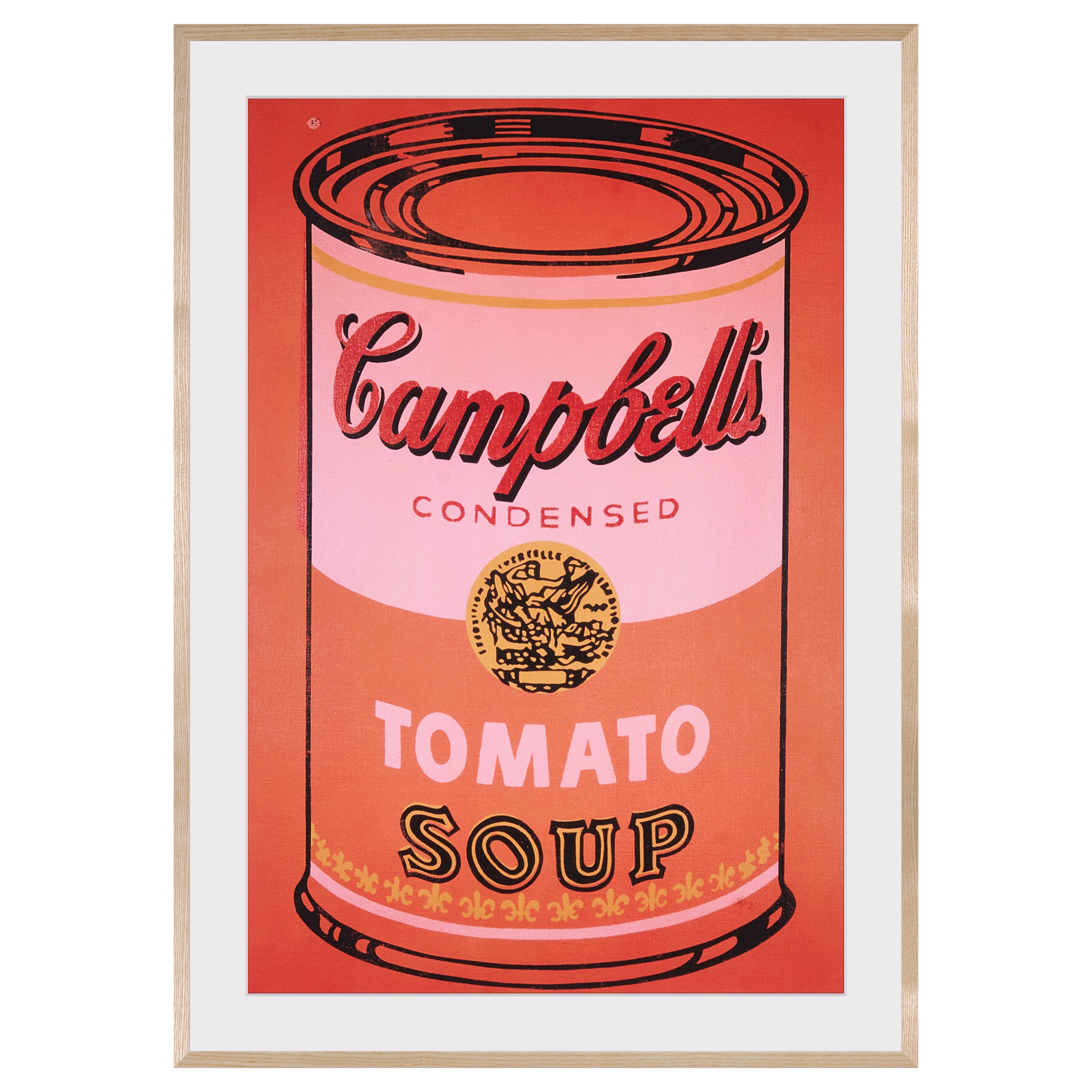 【8/24までセット割対象】【限定20枚】Campbell's Soup Can 1965 (Orange) - McGAW GRAPHICS 2000s / アンディ・ウォーホル