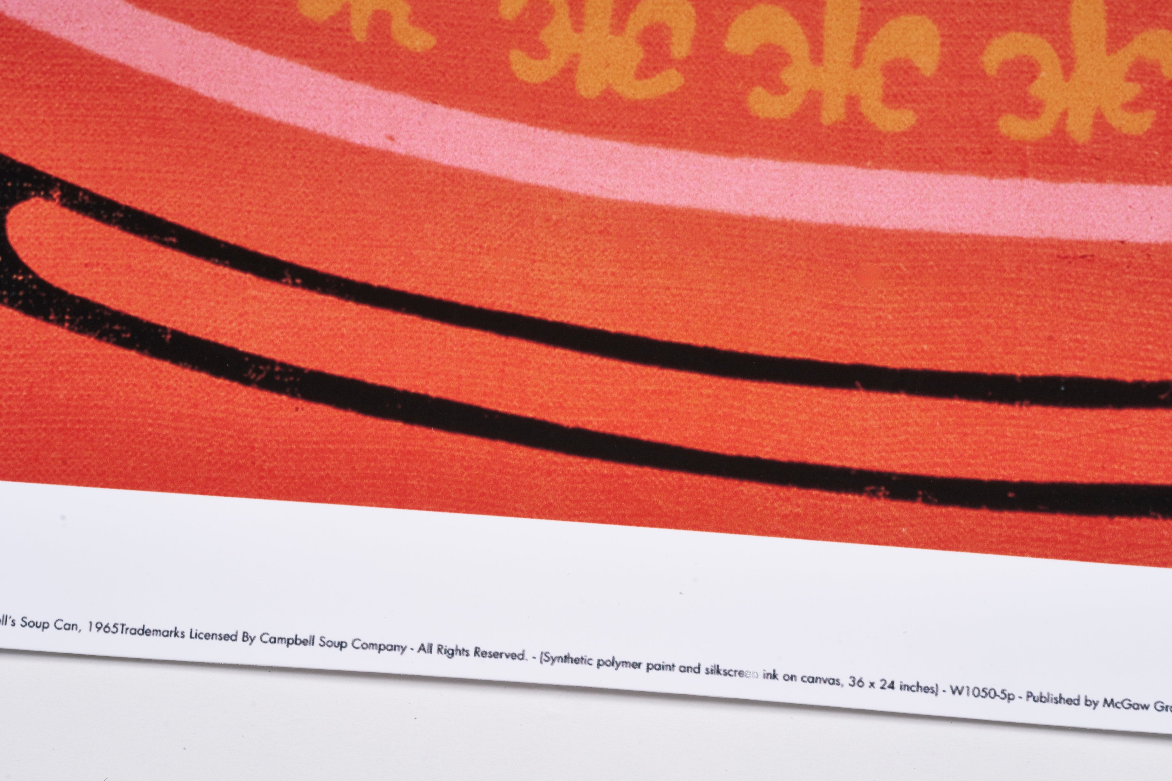 【8/24までセット割対象】【限定20枚】Campbell's Soup Can 1965 (Orange) - McGAW GRAPHICS 2000s / アンディ・ウォーホル