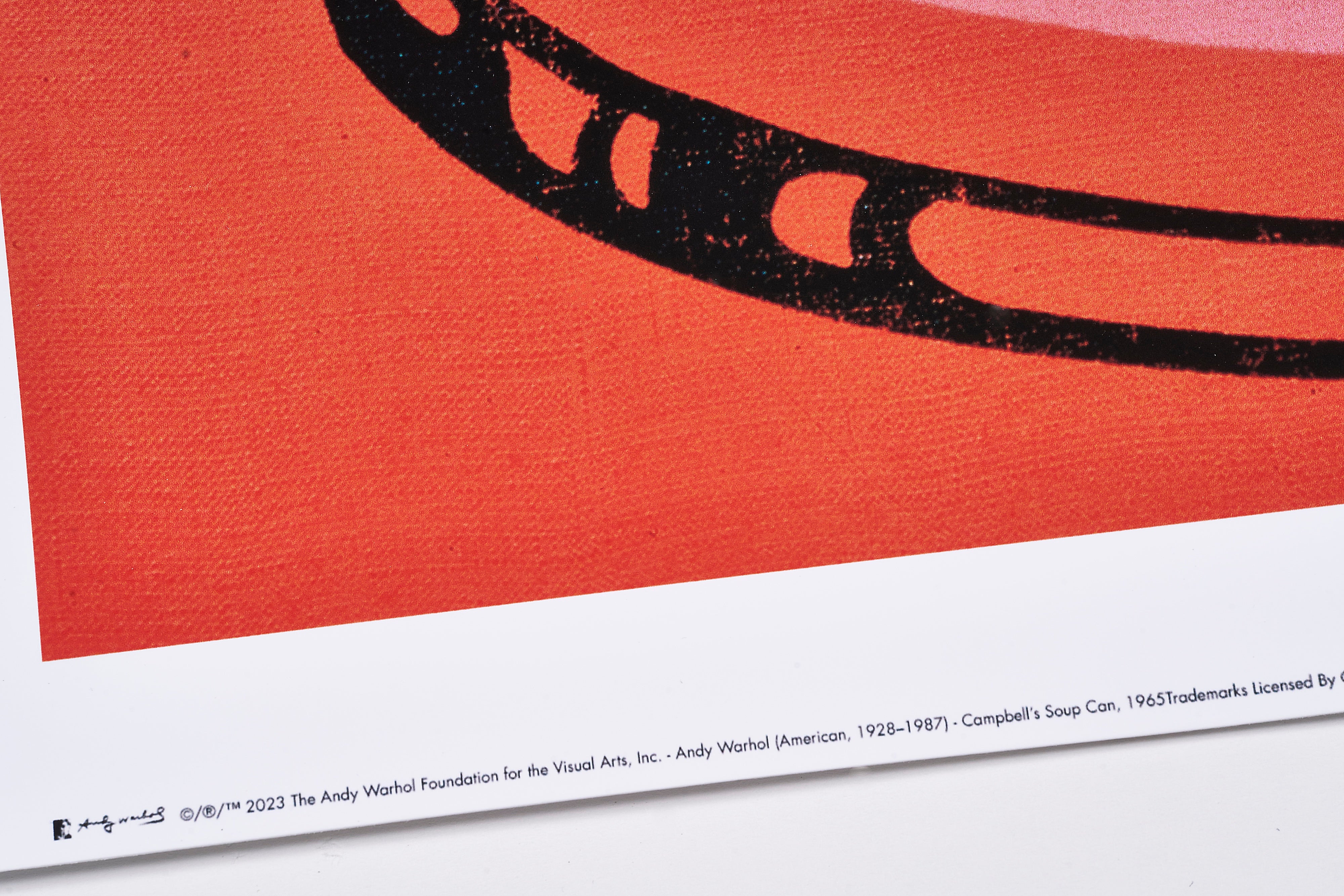 【8/24までセット割対象】【限定20枚】Campbell's Soup Can 1965 (Orange) - McGAW GRAPHICS 2000s / アンディ・ウォーホル