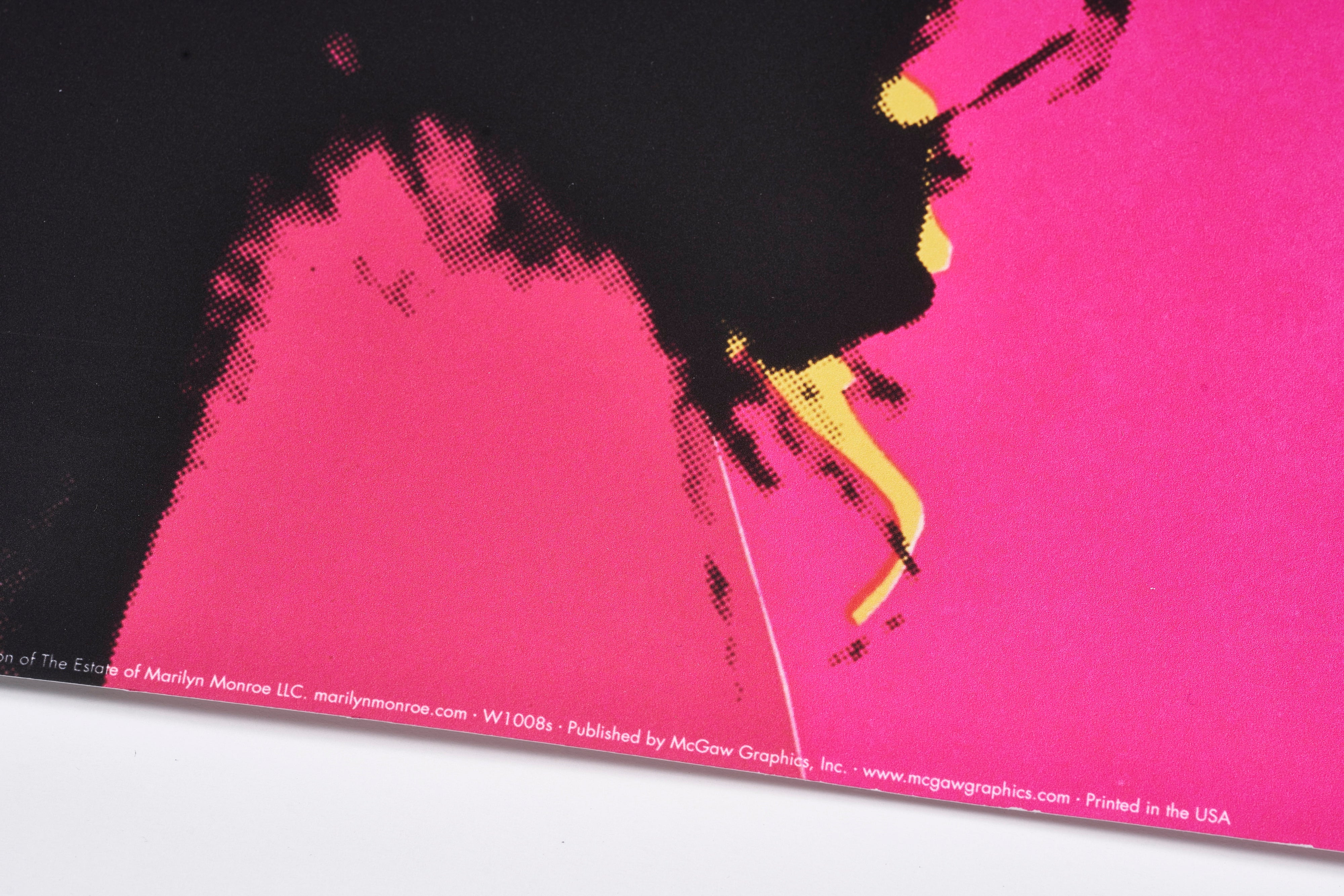 【8/24までセット割対象】【限定20枚】Marilyn Monroe 1967 (Pink) - McGAW GRAPHICS 2000s / アンディ・ウォーホル