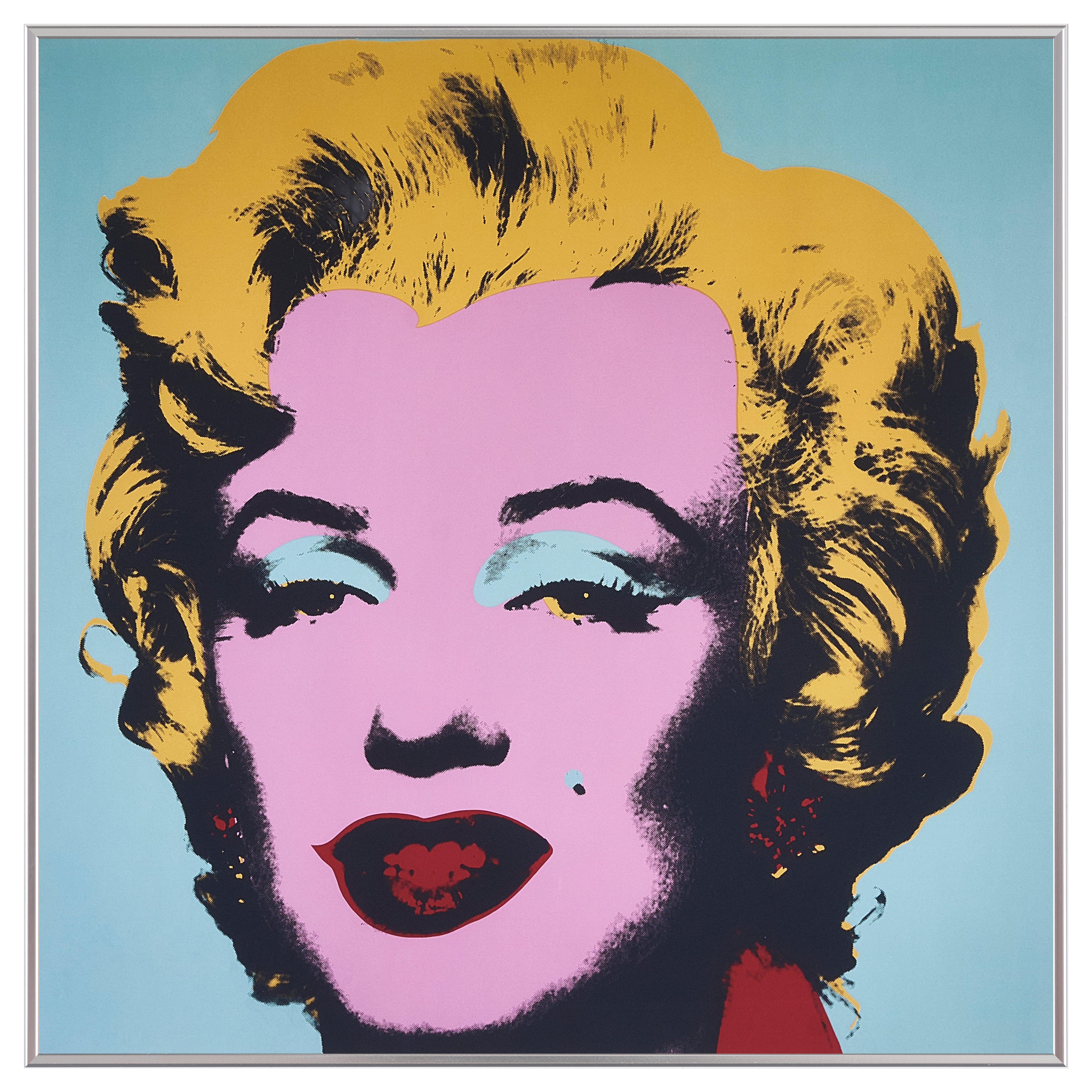 【8/24までセット割対象】【限定20枚】Marilyn Monroe 1967 (Blue) - McGAW GRAPHICS 2000s / アンディ・ウォーホル