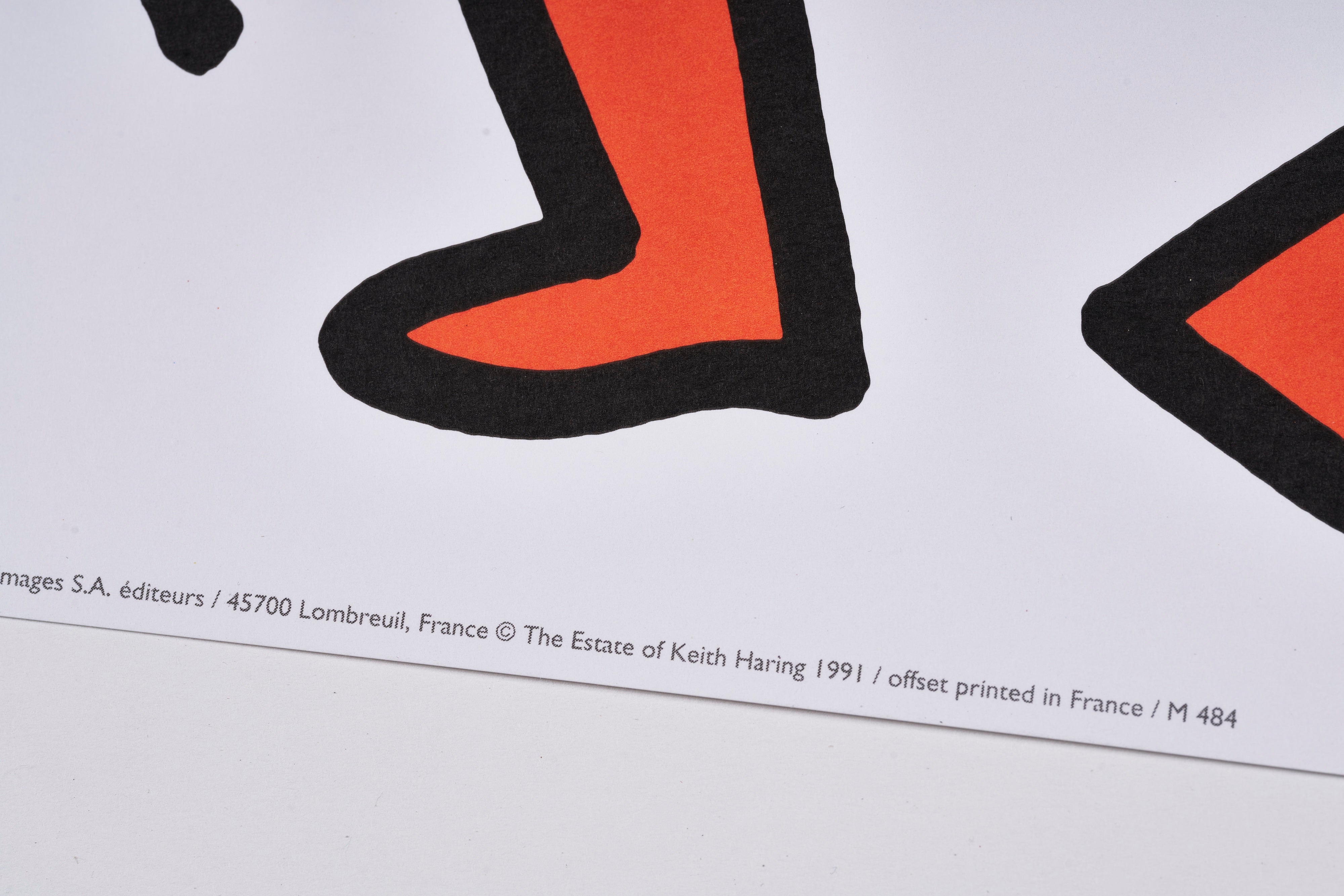 【限定30枚】SANS TITRE (Small) - NOUVELLES IMAGES 1991 / キース・へリング