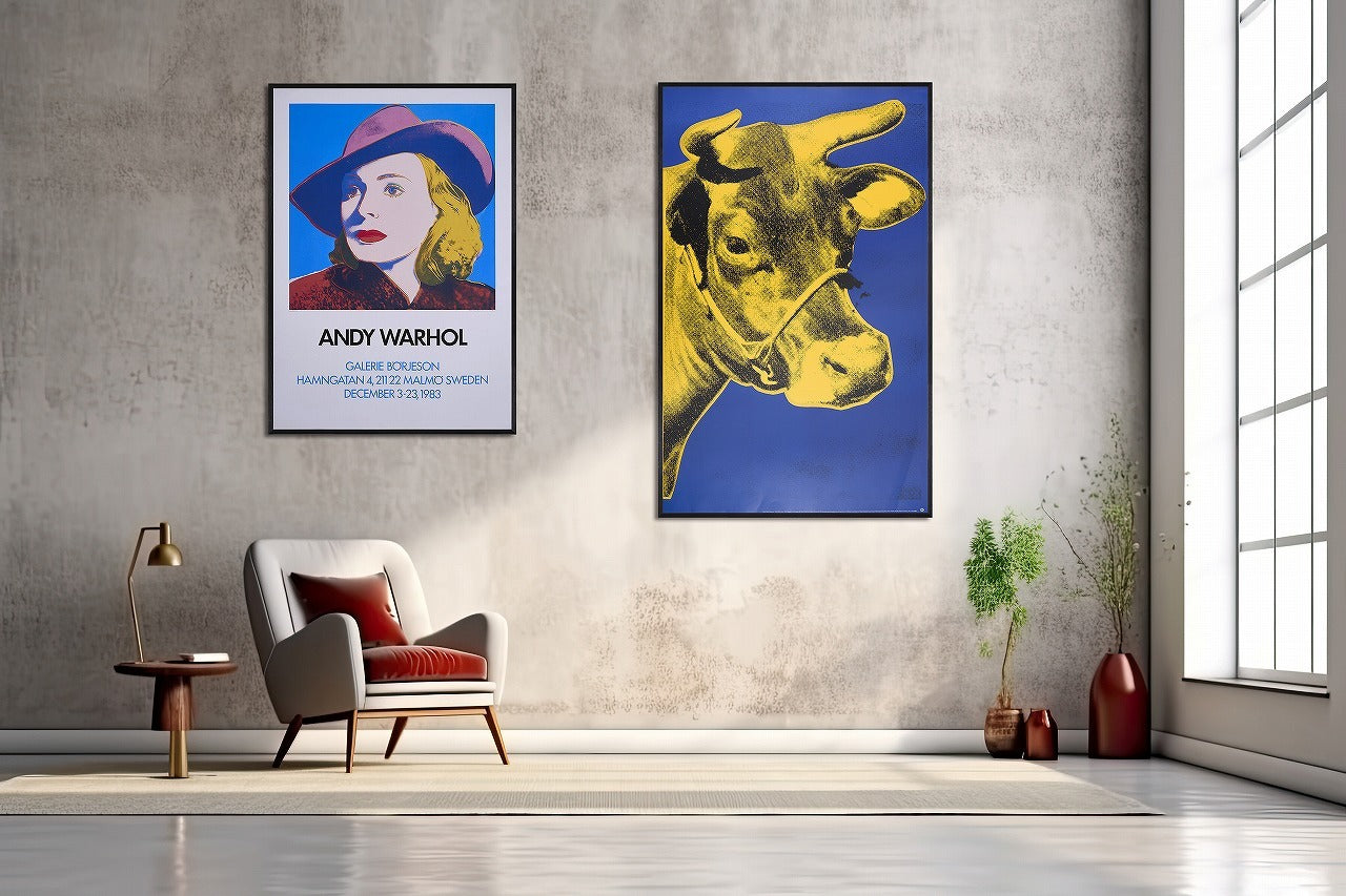 再入荷【限定5枚】Ingrid Bergman "with Hat" - GALERIE BÖRJESON, SWEDEN 1983/ アンディ・ウォーホル