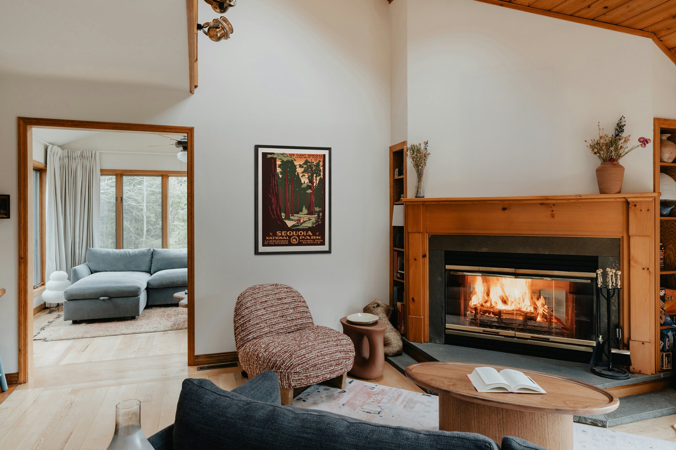 再入荷【限定3枚】セコイア国立公園 / アメリカ国立公園ポスター