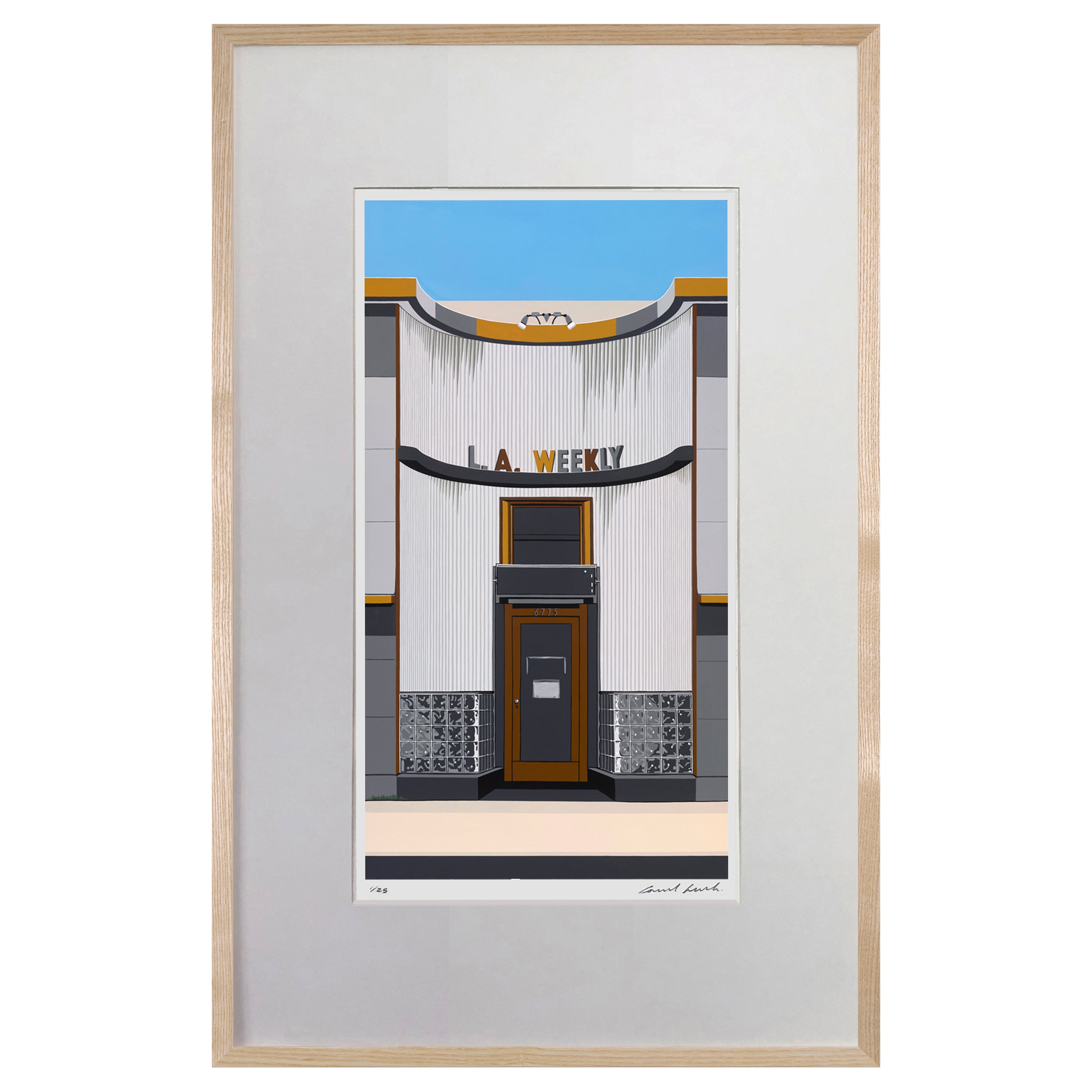 【限定5枚】 LA WEEKLY / コンラッド・リーチ