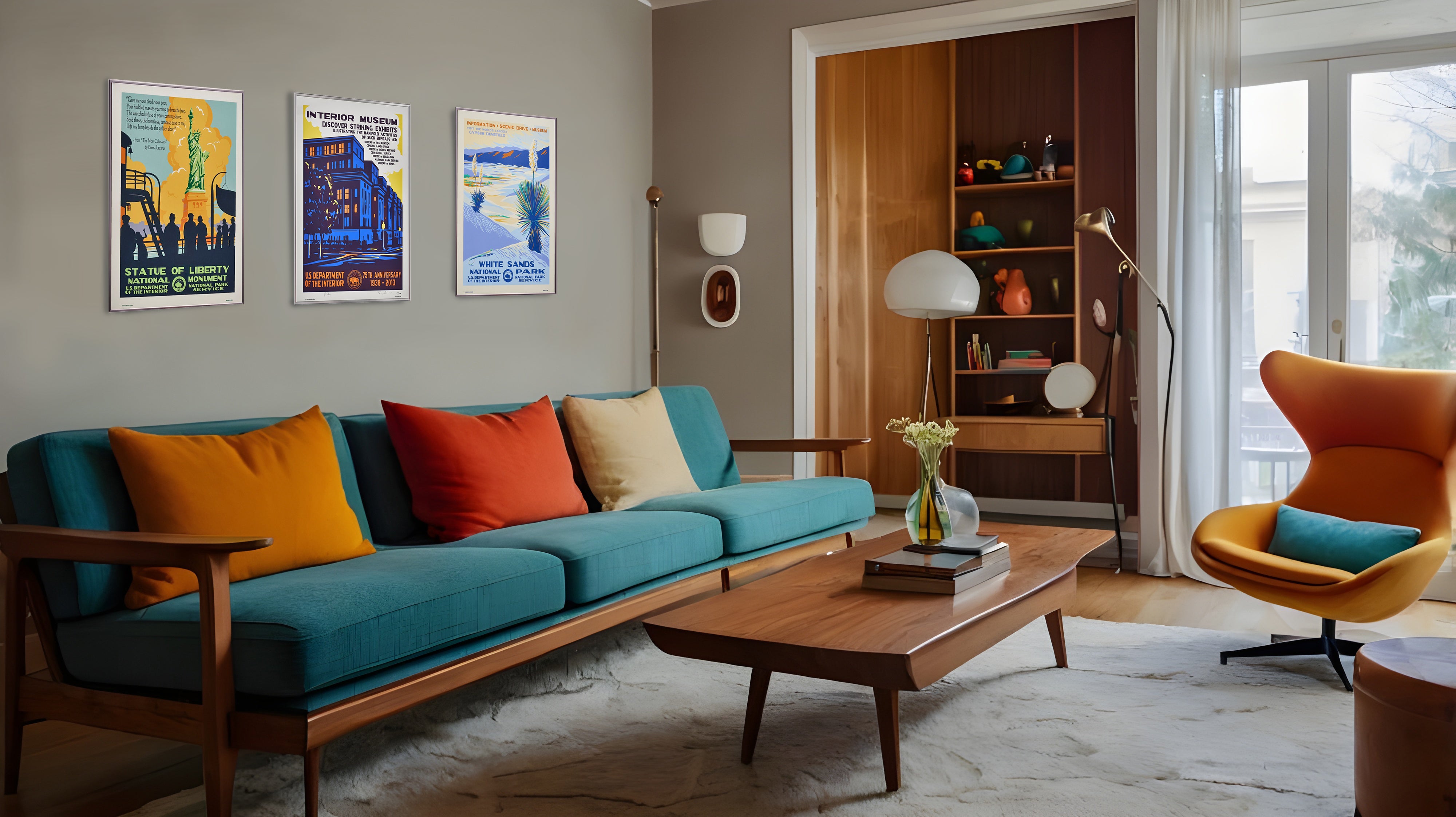 再入荷【限定2枚】ロッキーマウンテン国立公園 / アメリカ国立公園ポスター