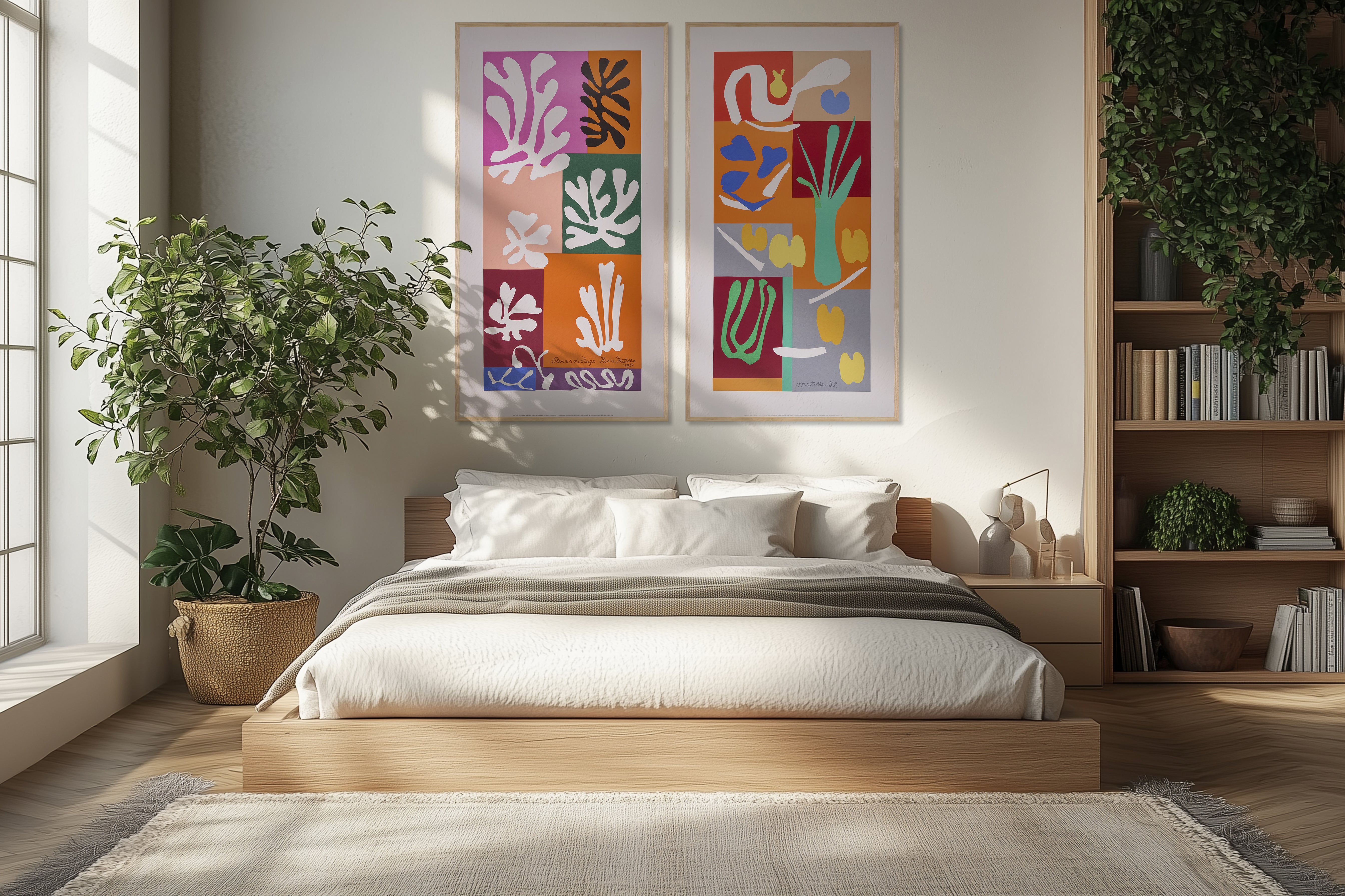 【限定10枚】VÉGÉTAUX 1951 - NOUVELLES IMAGES 1988 / アンリ・マティス