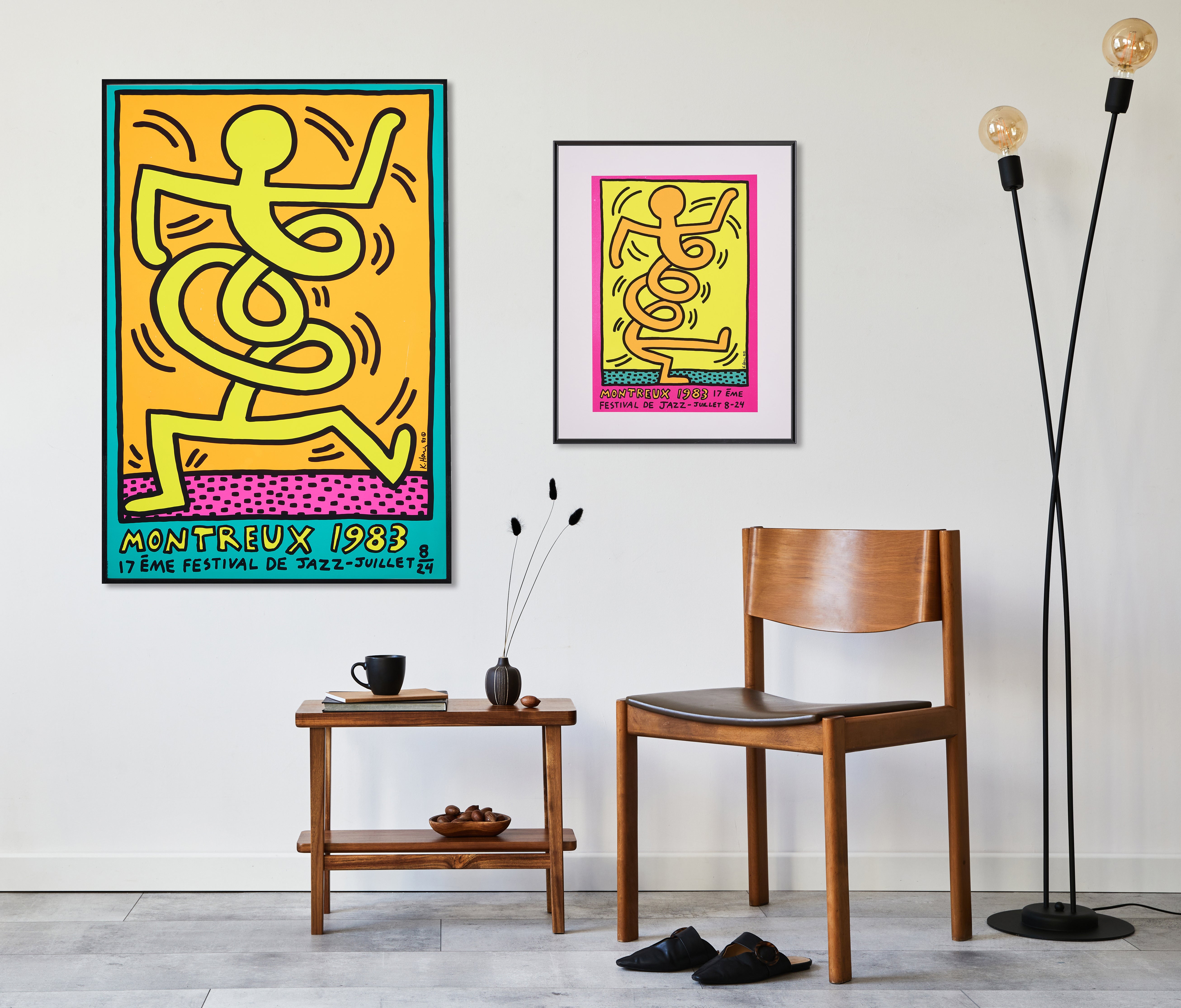 【限定10枚】MONTREUX JAZZ FESTIVAL 1983 - printed in 1990-1992 / キース・へリング