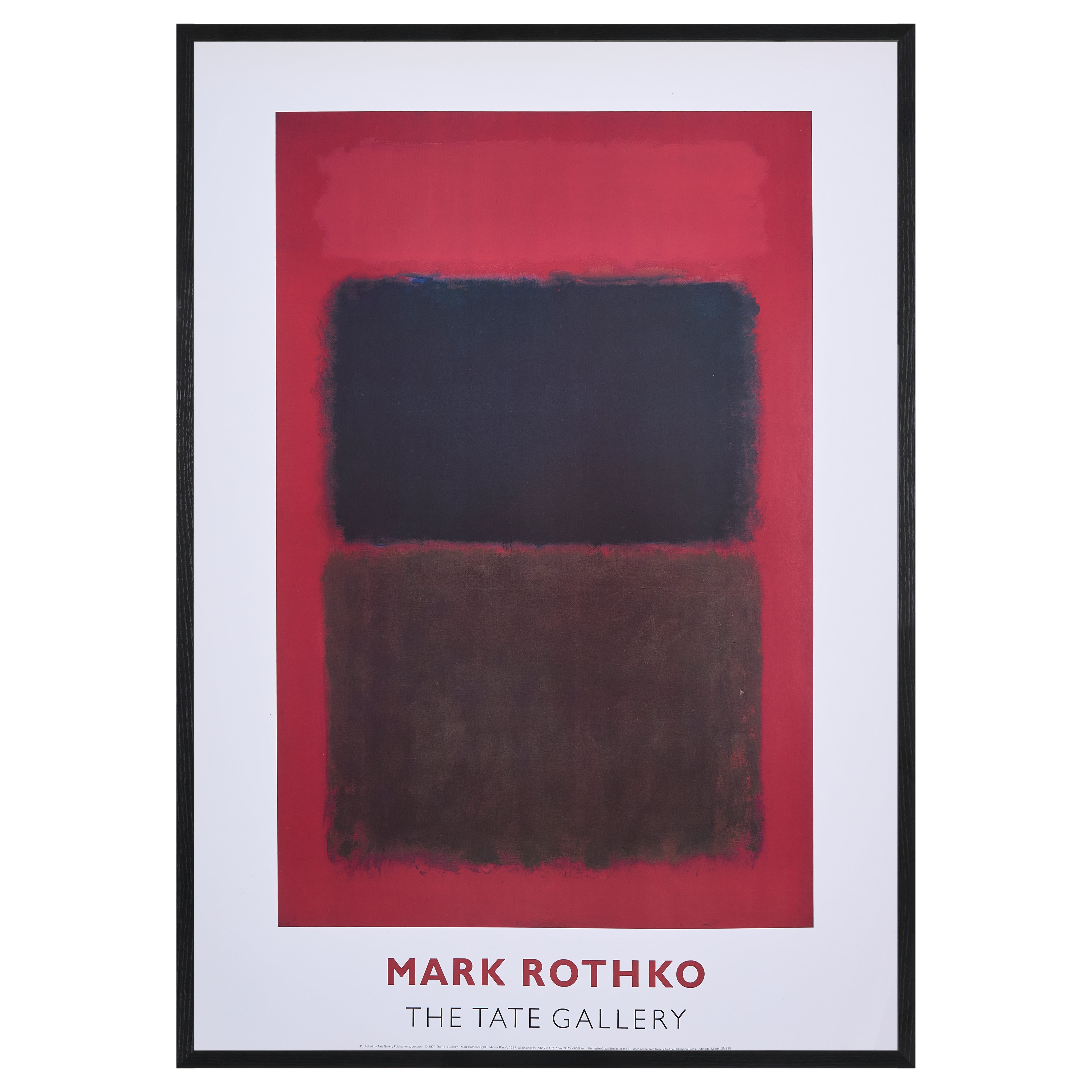 【限定10枚】Mark Rothko - THE TATE GALLERY 1971 / マーク・ロスコ