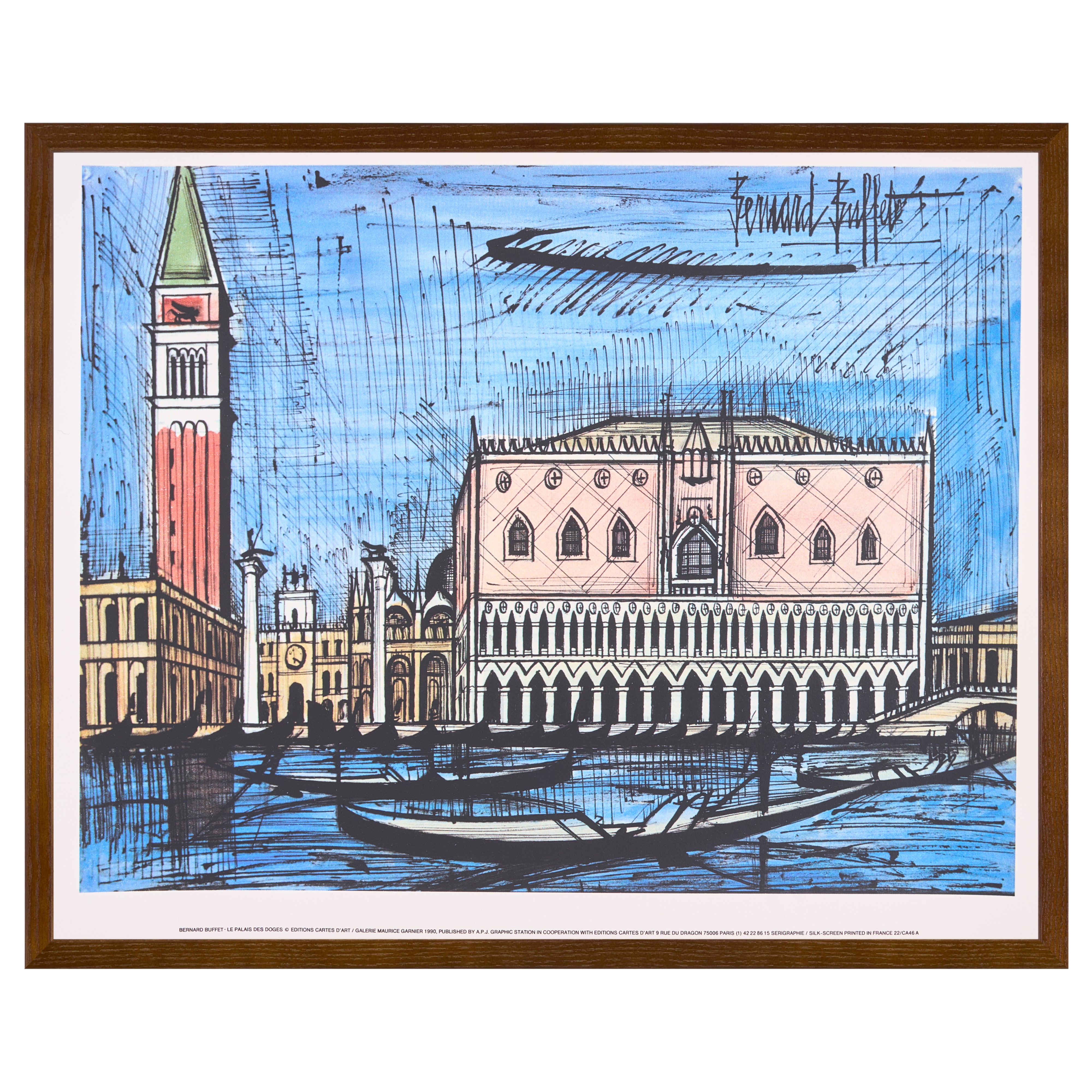 限定30枚】Le Palais Des Doges 1986 - EDITION CARTES D'ART 1990