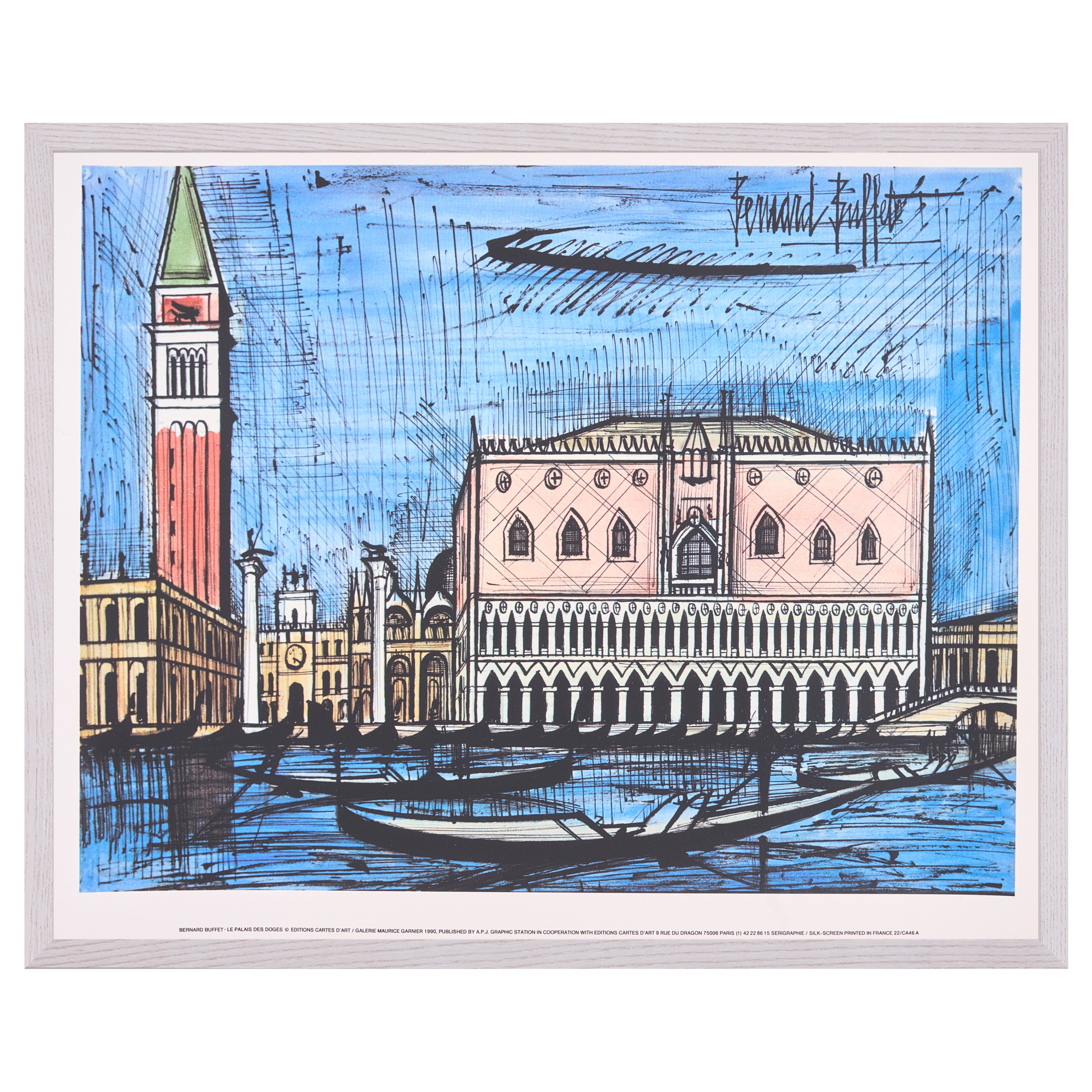 限定30枚】Le Palais Des Doges 1986 - EDITION CARTES D'ART 1990