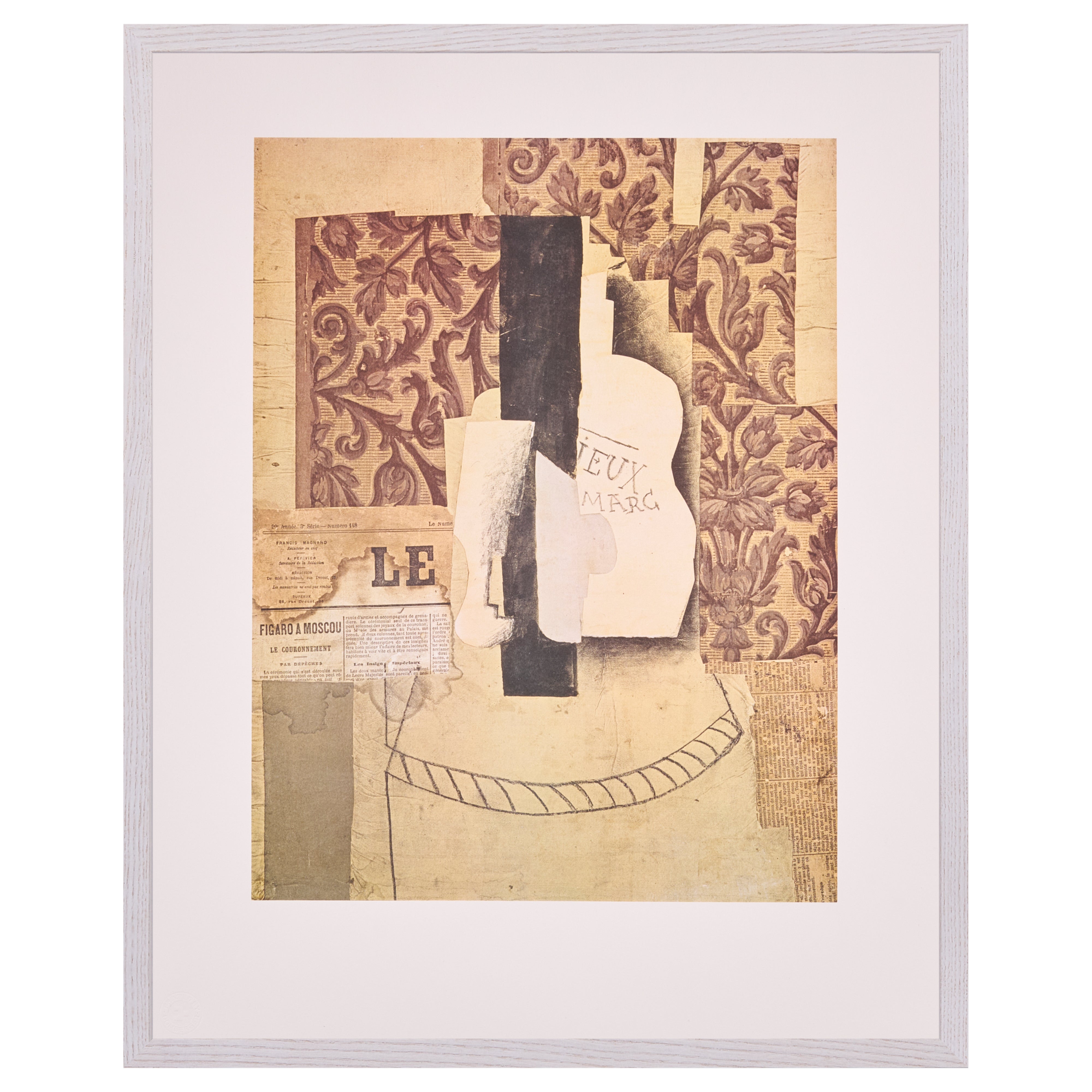 限定30枚】Nature morte, bouteille et verre 1913 - Achenbach Art