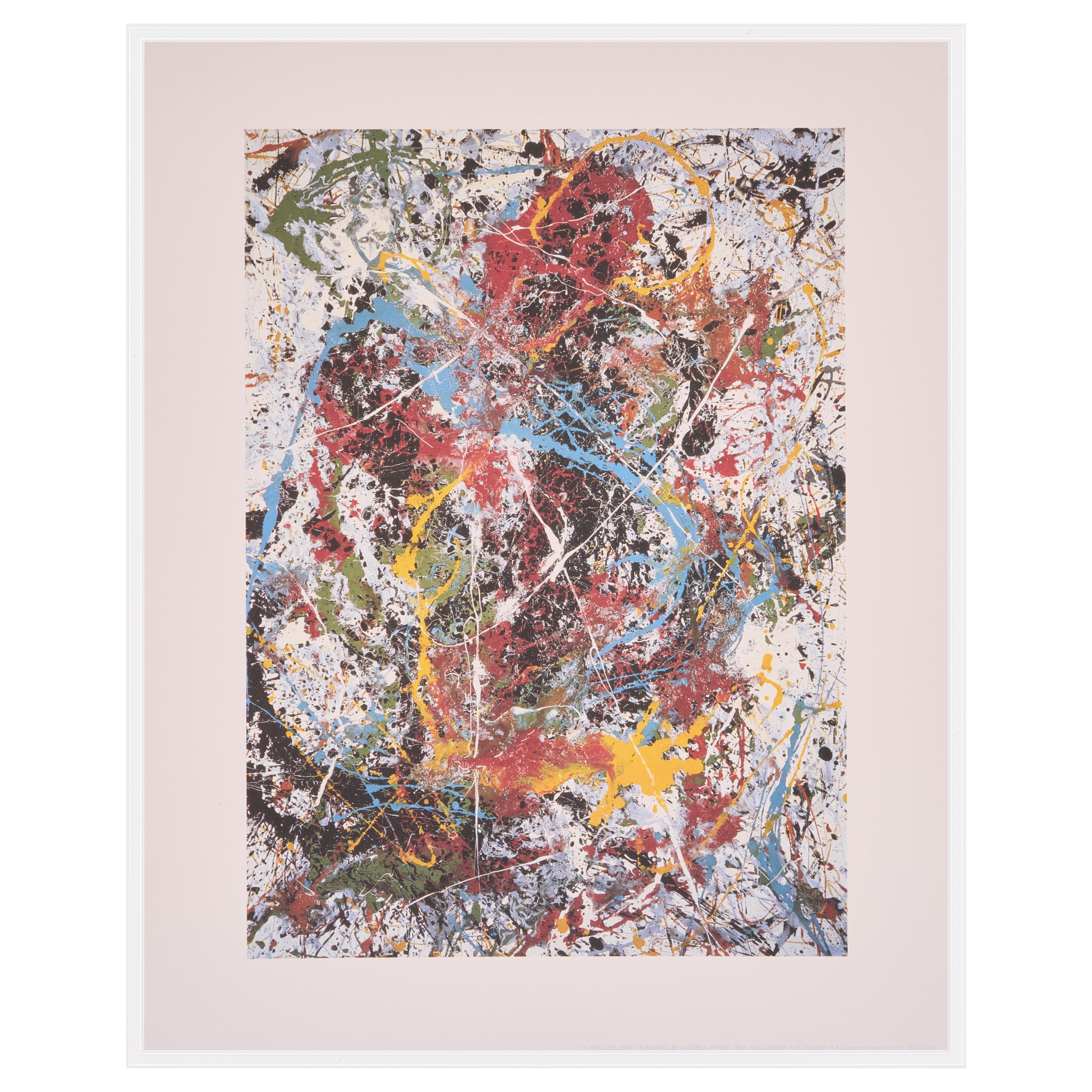 【限定30枚】Number 31, 1949 - MULTIPLA 1990s  / ジャクソン・ポロック