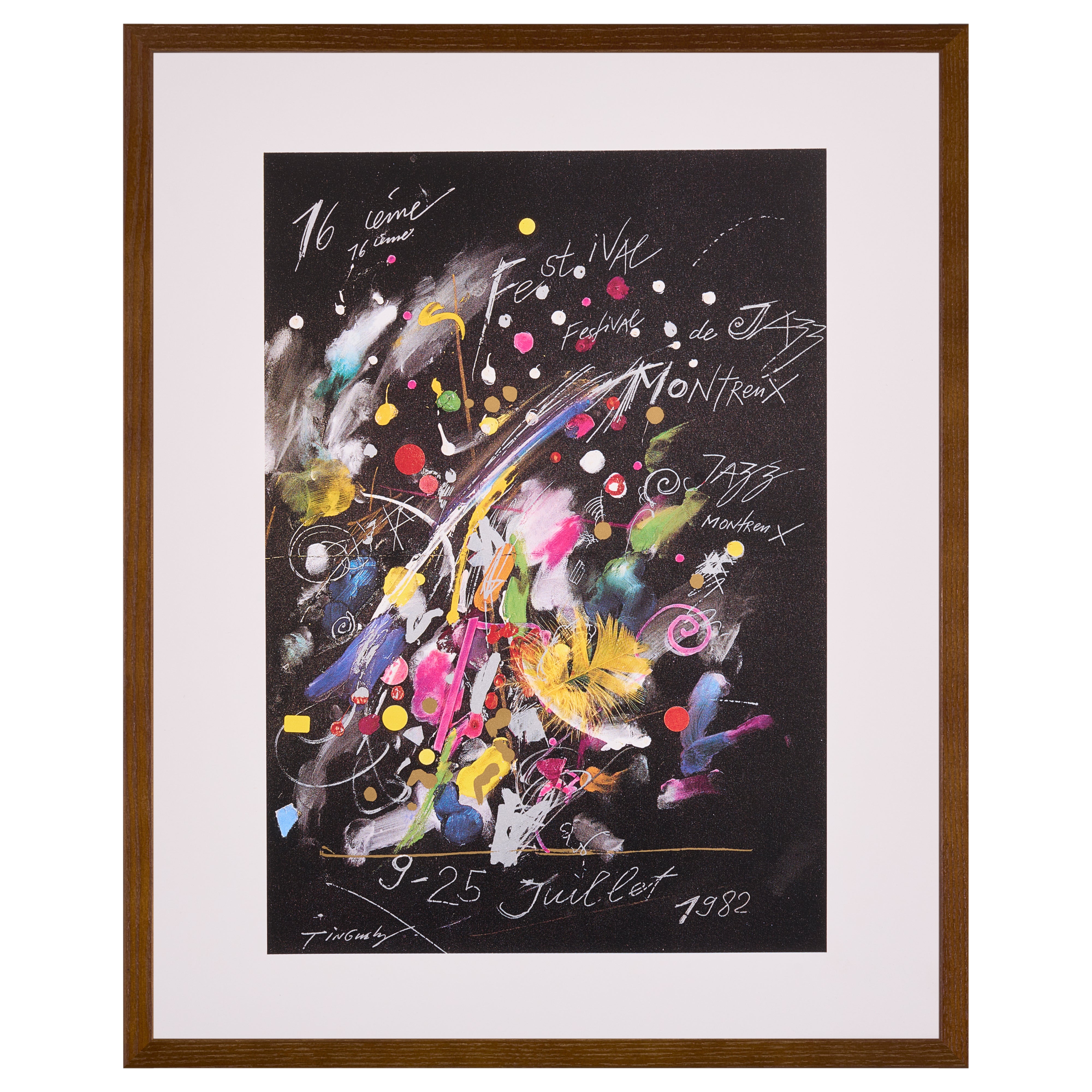 【限定30枚】MONTREUX JAZZ FESTIVAL 1982 - Albin Uldry 1990-1992 (Small) / ジャン・ティンゲリー