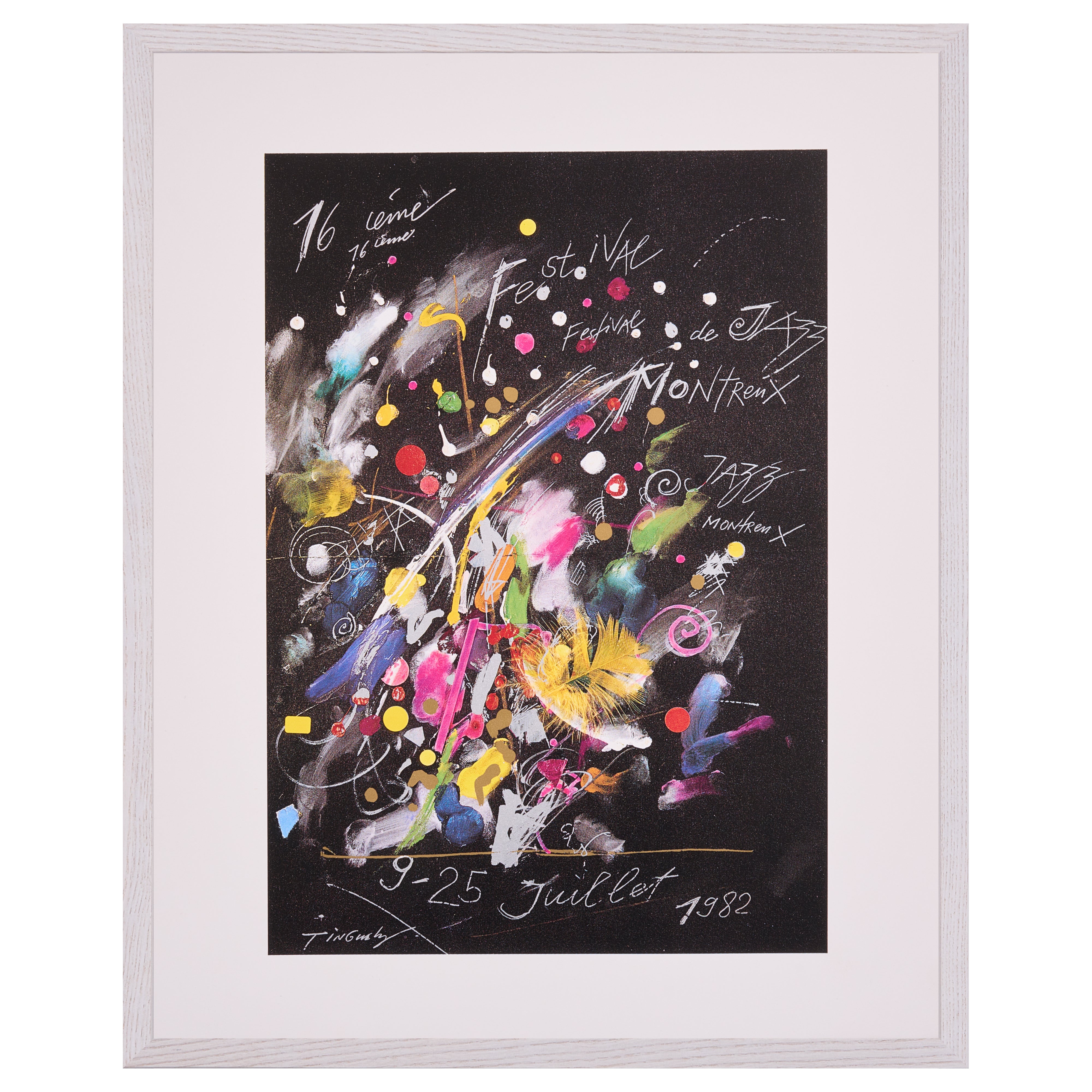 【限定30枚】MONTREUX JAZZ FESTIVAL 1982 - Albin Uldry 1990-1992 (Small) / ジャン・ティンゲリー