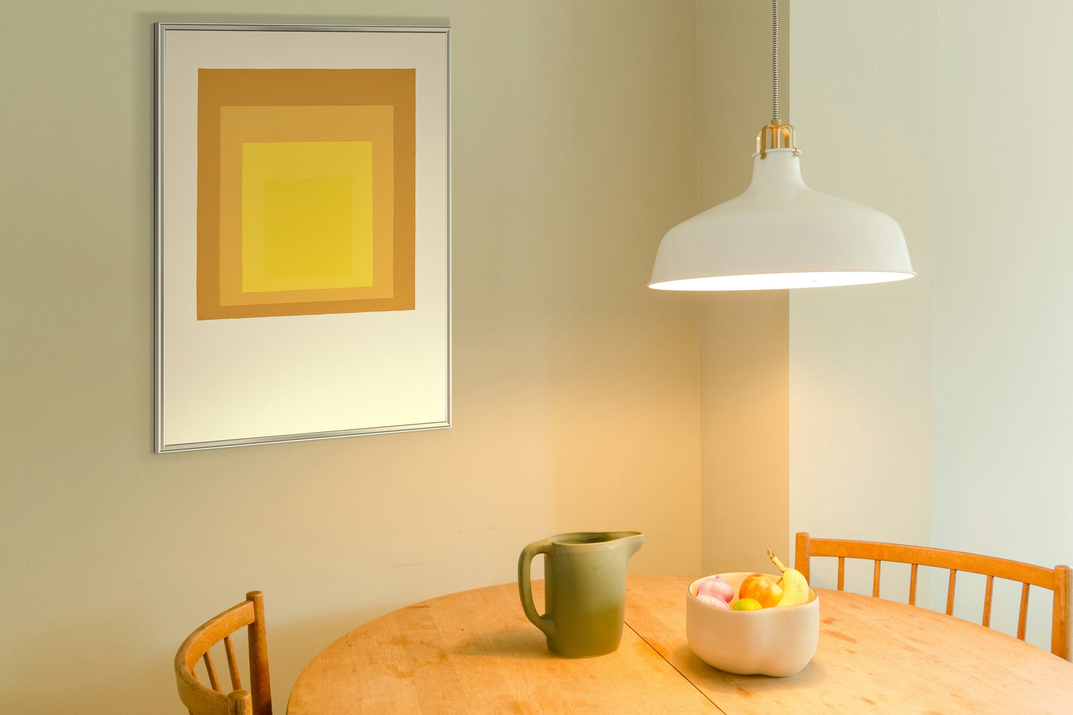 【限定30枚】Study for Homage to the Square: Departing in Yellow 1964 - Printed in 1991 / ヨゼフ・アルバース