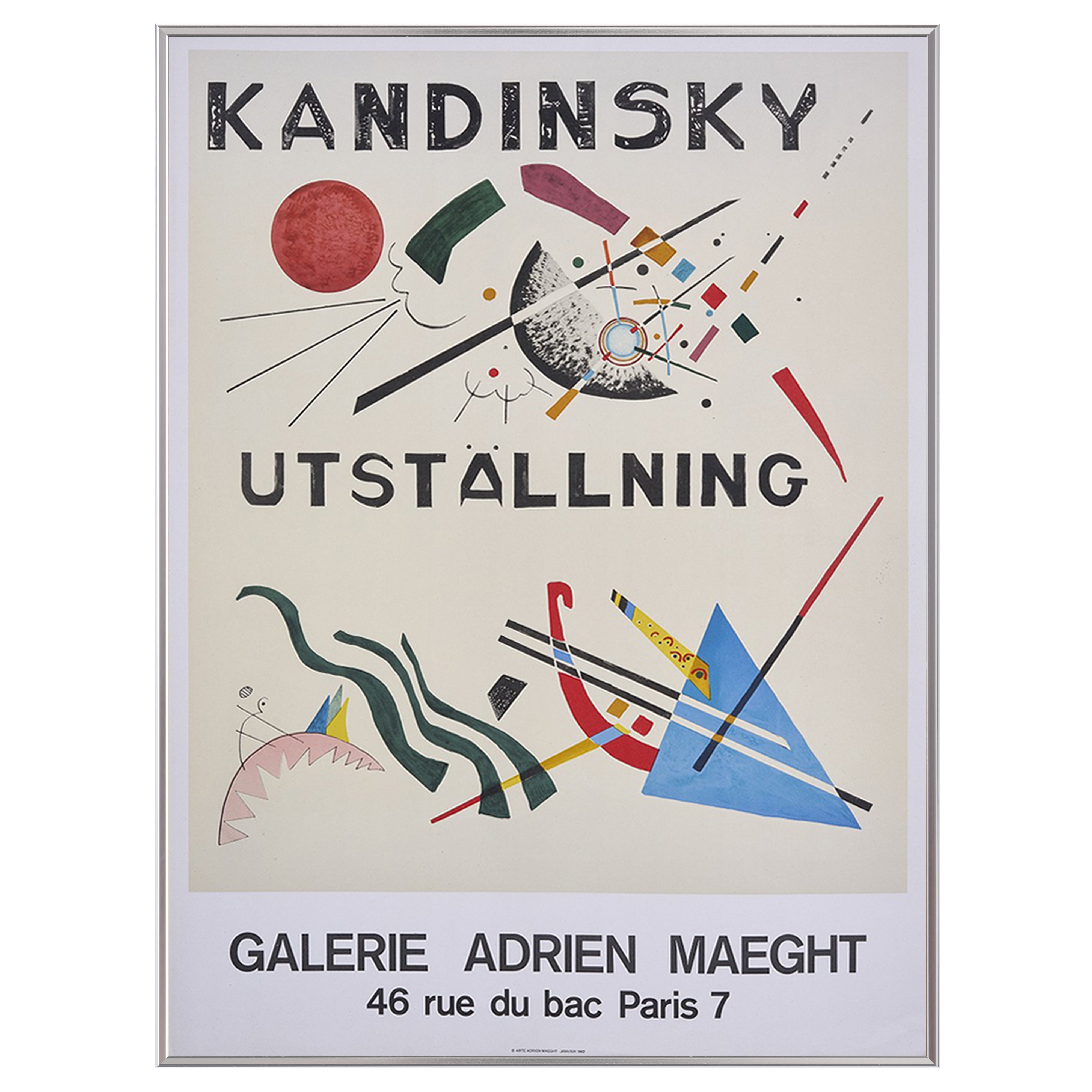 【限定10枚】UTSTALLING / GALERIE ADRIEN MAEGHT 1982 / ワシリー・カンディンスキー