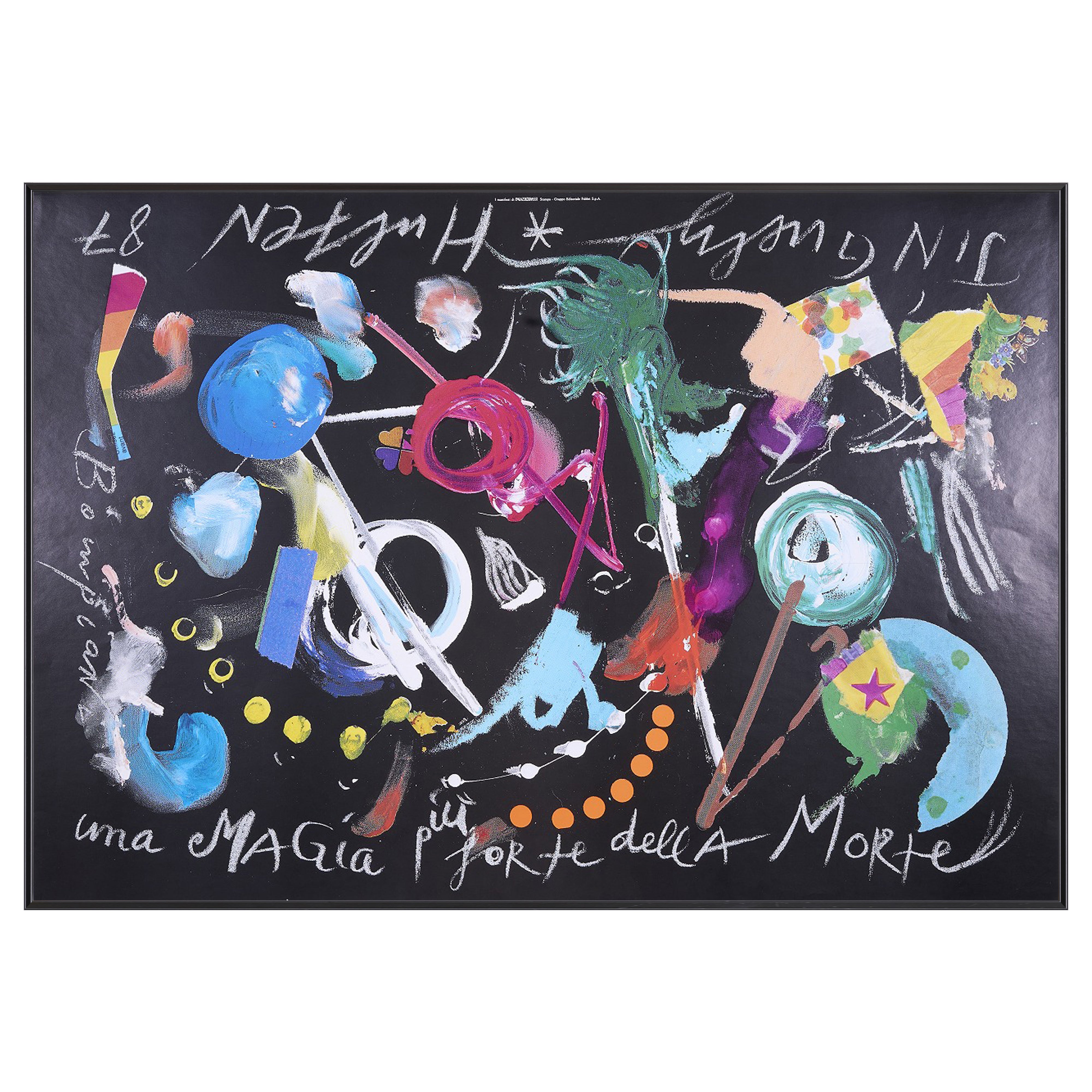 【限定10枚】Tinguely Una Magia PIu Forte Della Morte 1987 / ジャン・ティンゲリー