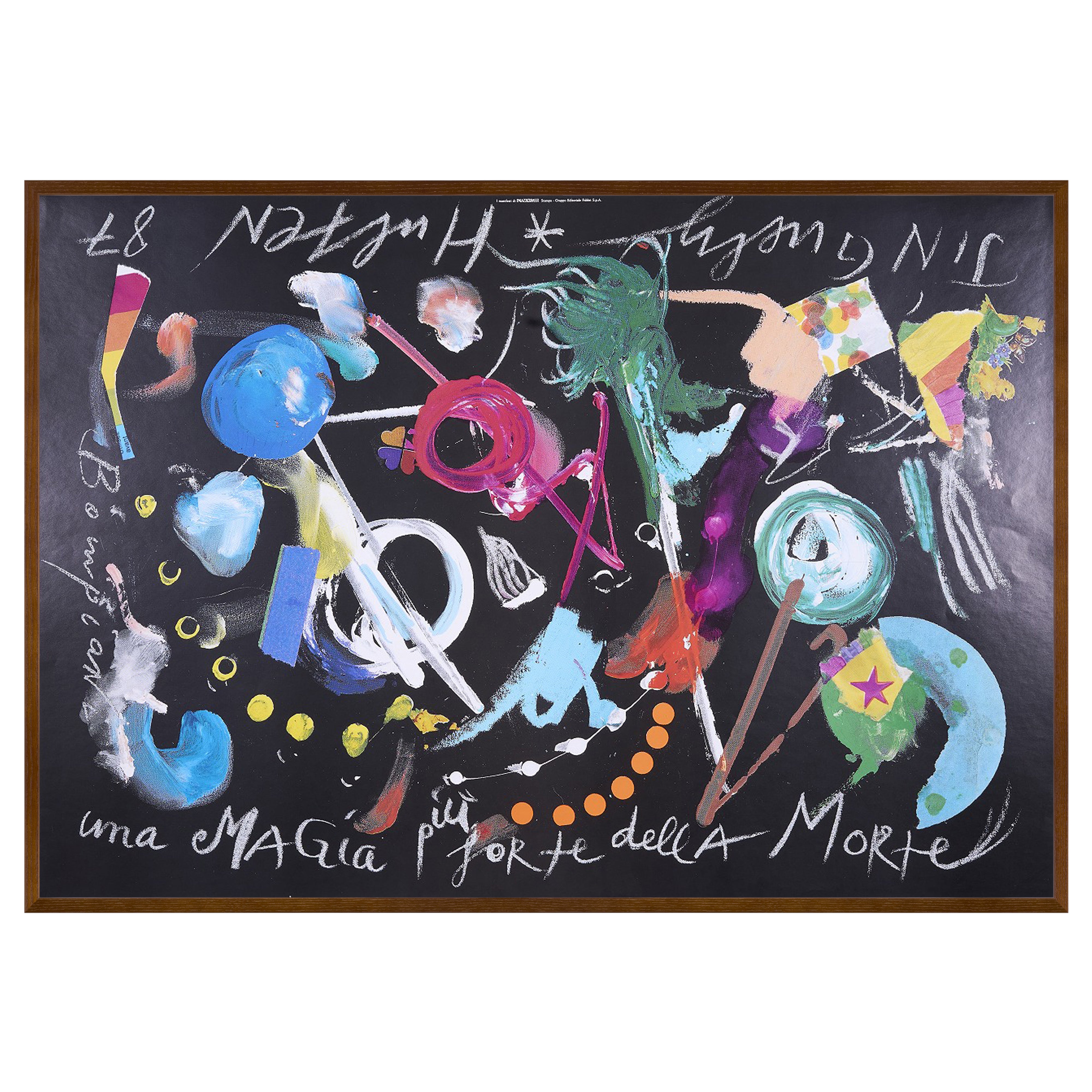 【限定10枚】Tinguely Una Magia PIu Forte Della Morte 1987 / ジャン・ティンゲリー