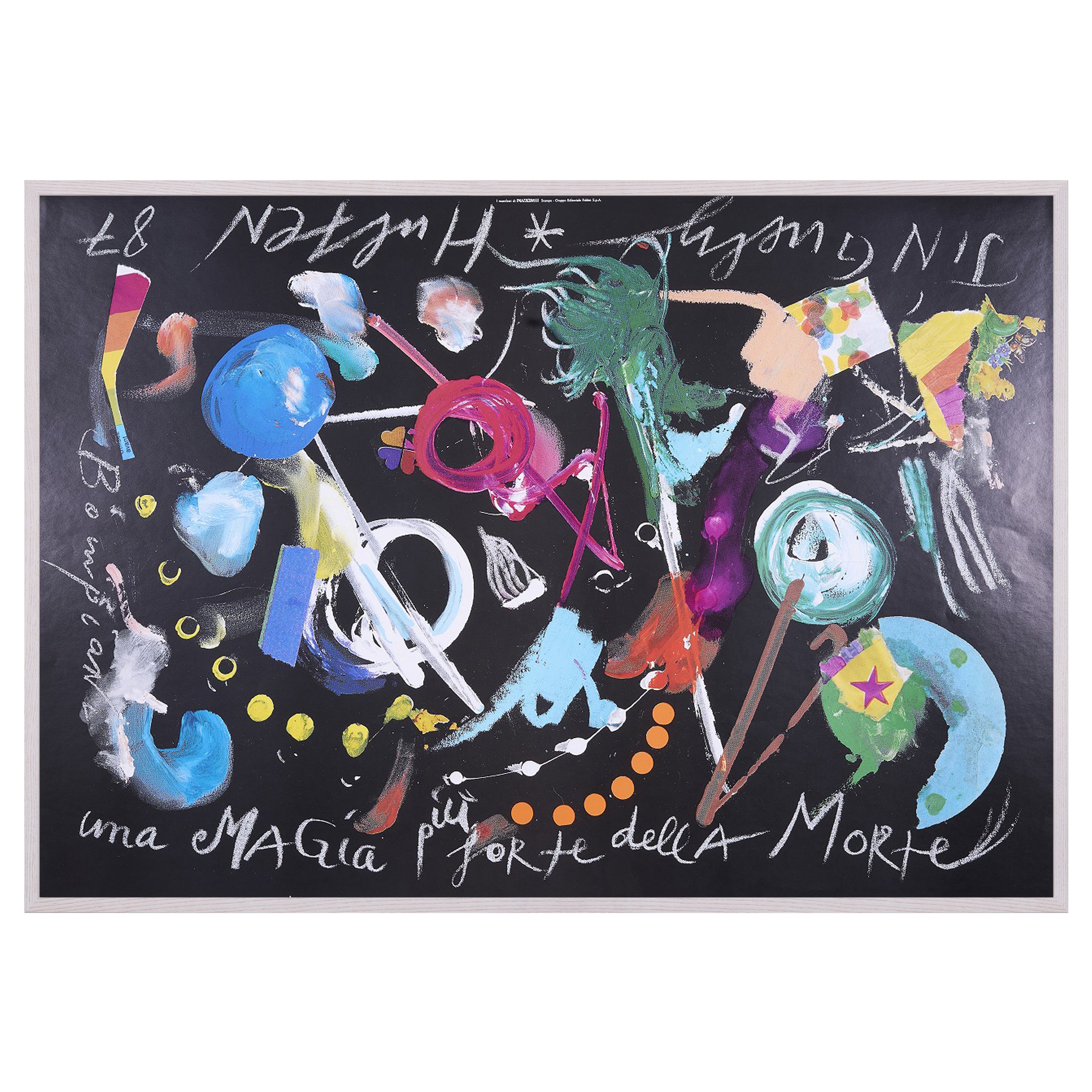 【限定10枚】Tinguely Una Magia PIu Forte Della Morte 1987 / ジャン・ティンゲリー