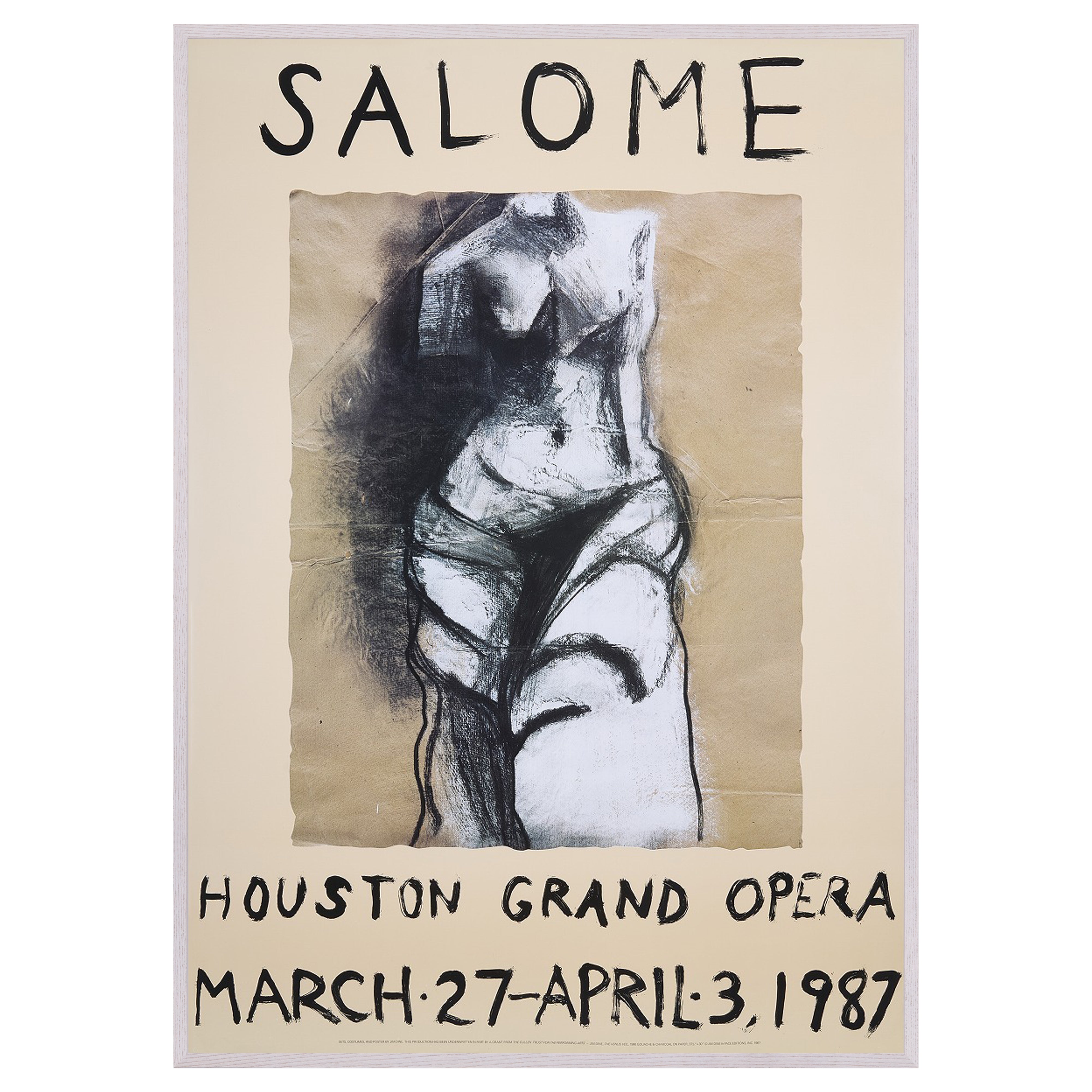 【限定10枚】 The Venus Veuil 1986 - "SALOME" HOUSTON GRAND OPERA 1987 / ジム・ダイン