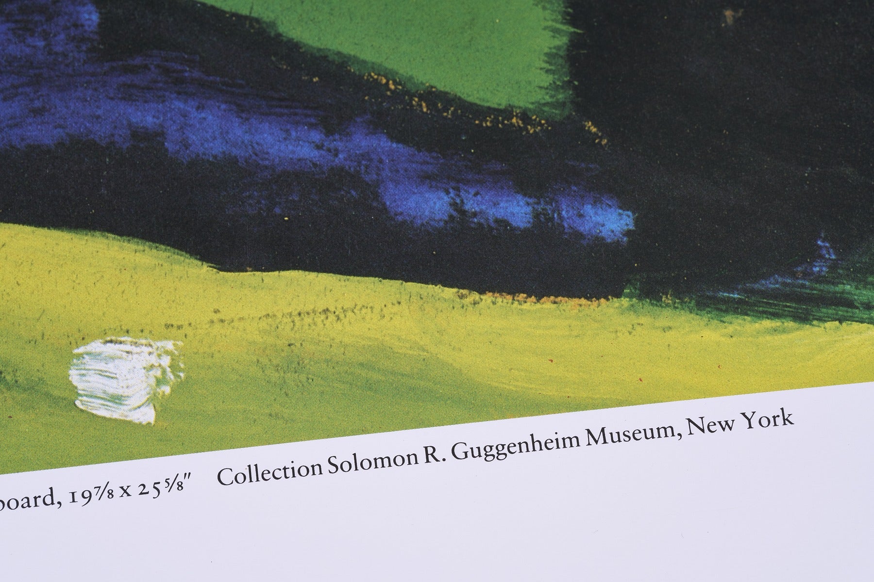 【限定10枚】Landscape near Murnau with Locomotive 1909 - SOLOMON R. GUGGENHEIM MUSEUM  NEW YORK 1986 / ワシリー・カンディンスキー