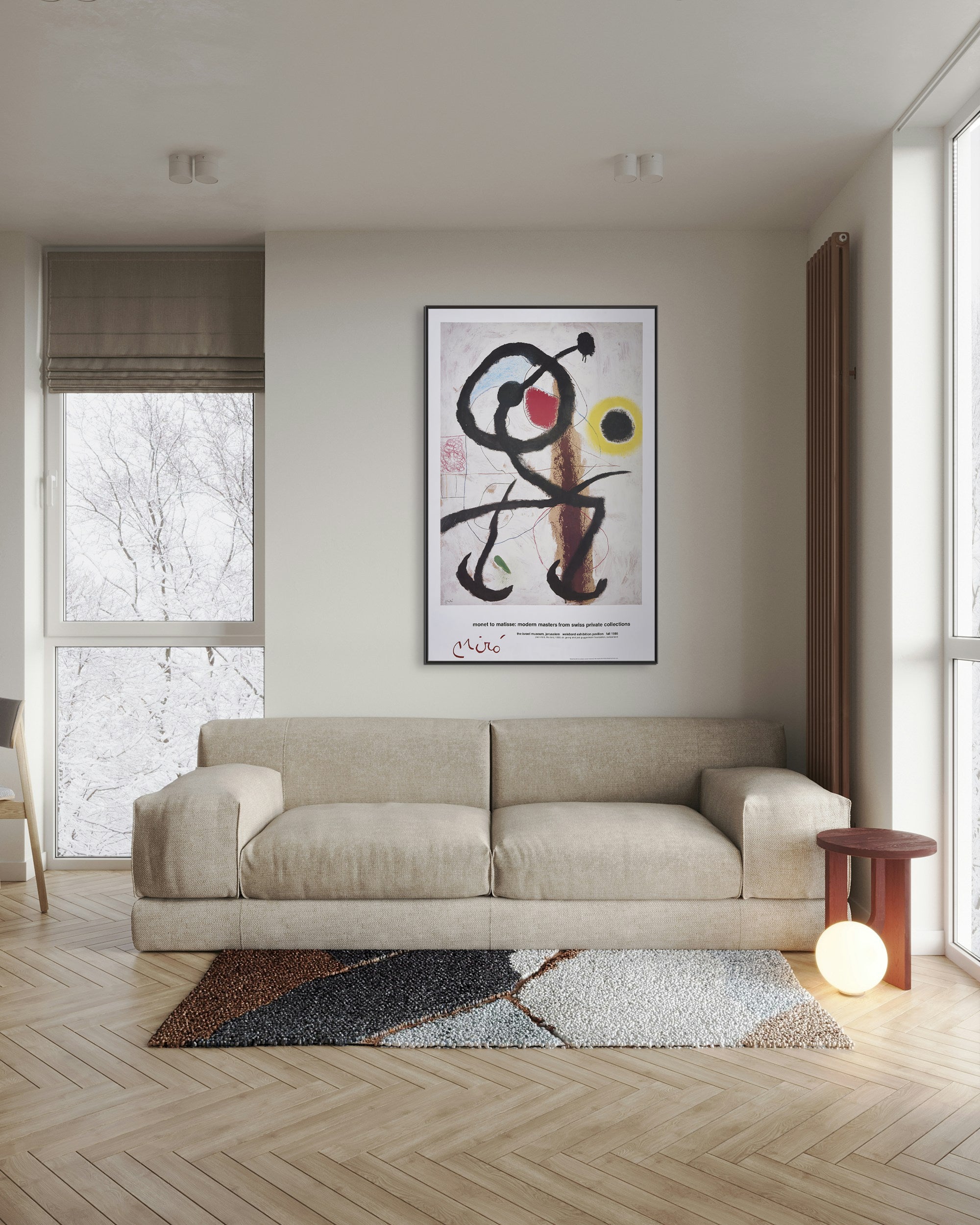 【限定10枚】THE BIRD 1960 - Weisbord Exhibition Pavilion Fall 1988 / ジョアン・ミロ