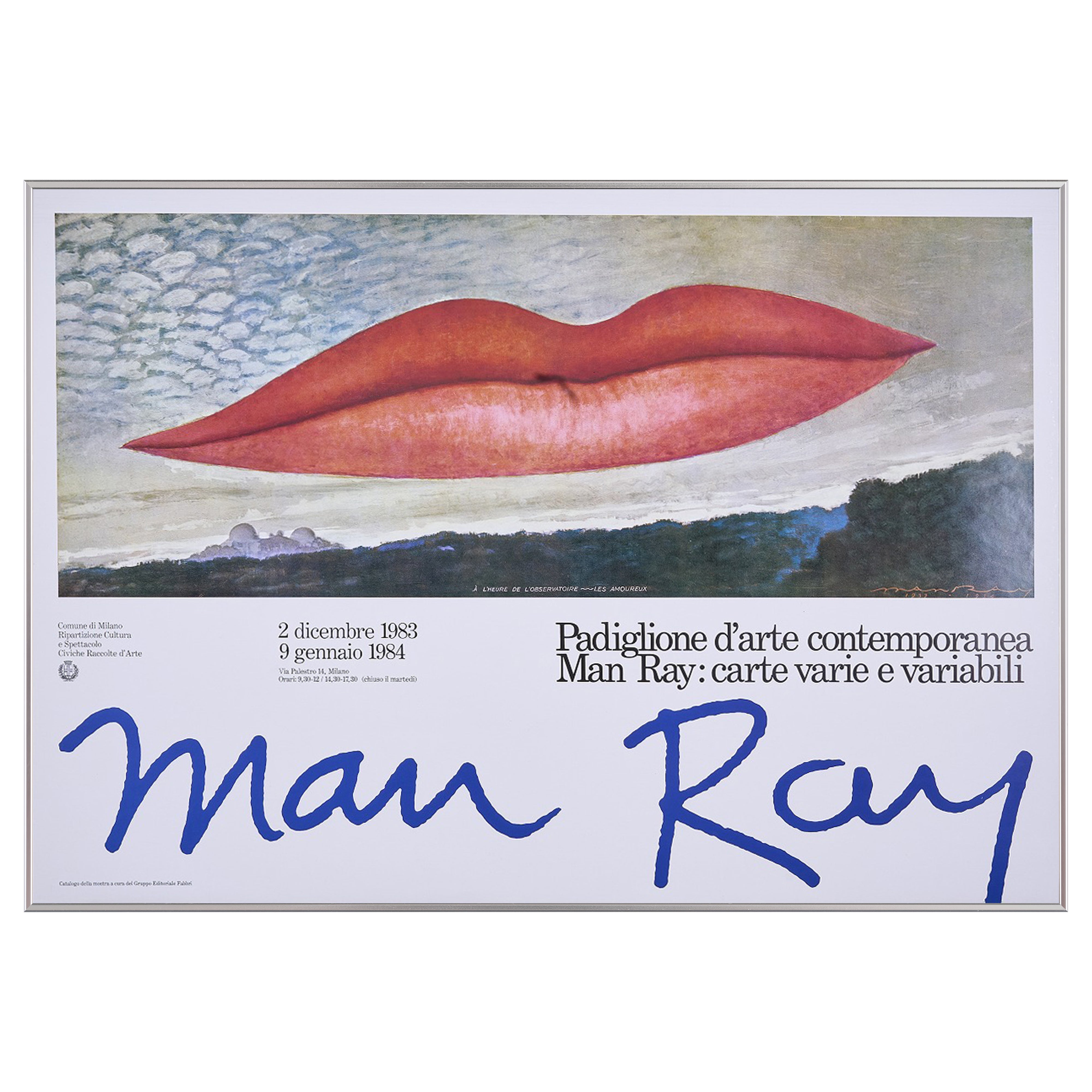 【限定10枚】Padiglione d’arte contemporanea - Man Ray : carte varie e variabili 1983 / マン・レイ