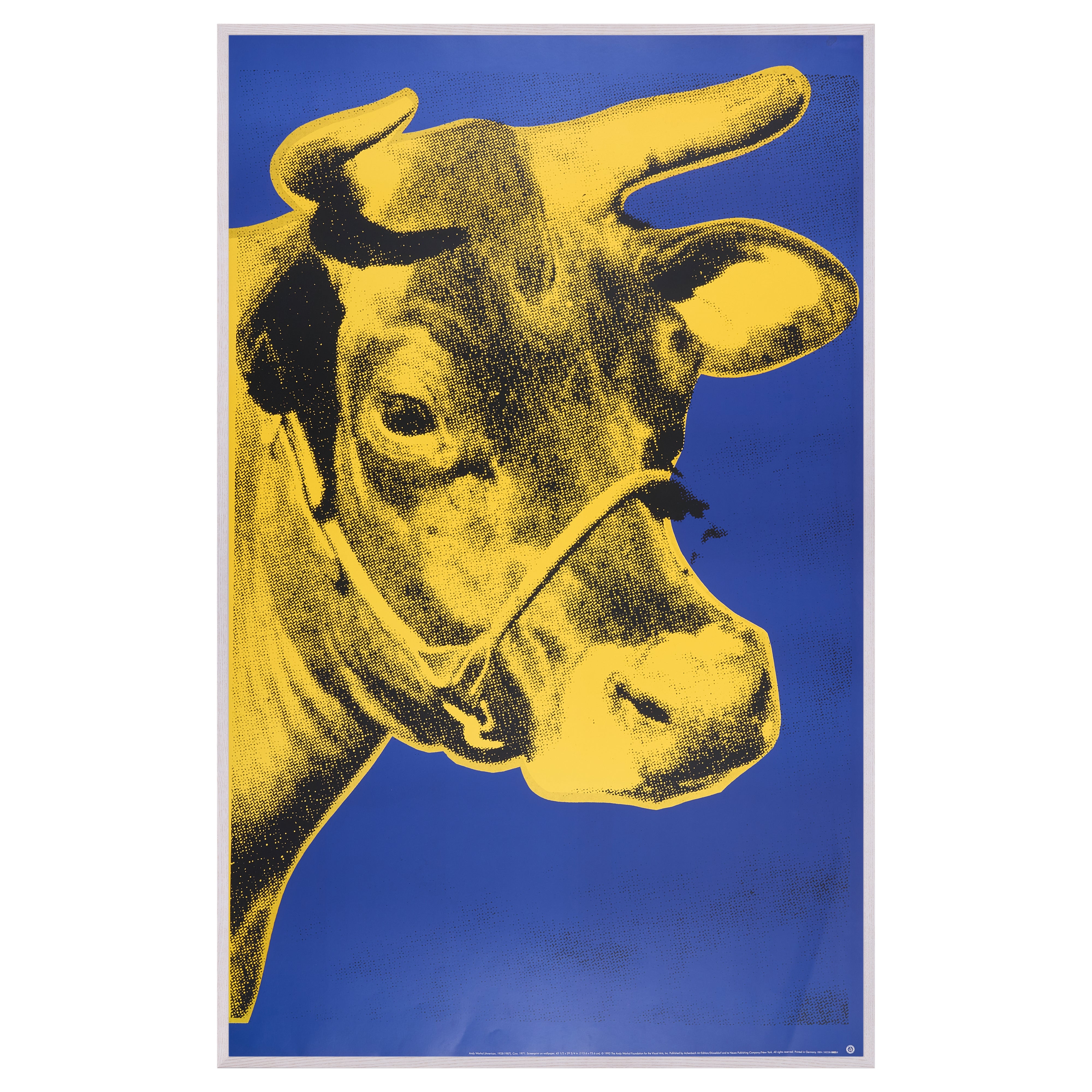 【限定10枚】Cow 1971 - Achenbach Art Edition, Düsseldolf and te Neues Publishing Company, NEW YORK 1992 / アンディ・ウォーホル