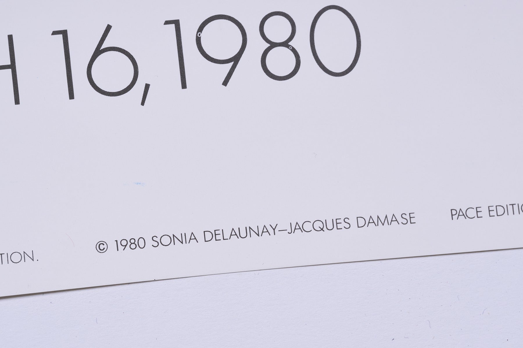 【限定10枚】SONIA DELAUNAY - ALBRIGHT KNOX ART GALLERY, NEW YORK 1980 / ソニア・ドローネー