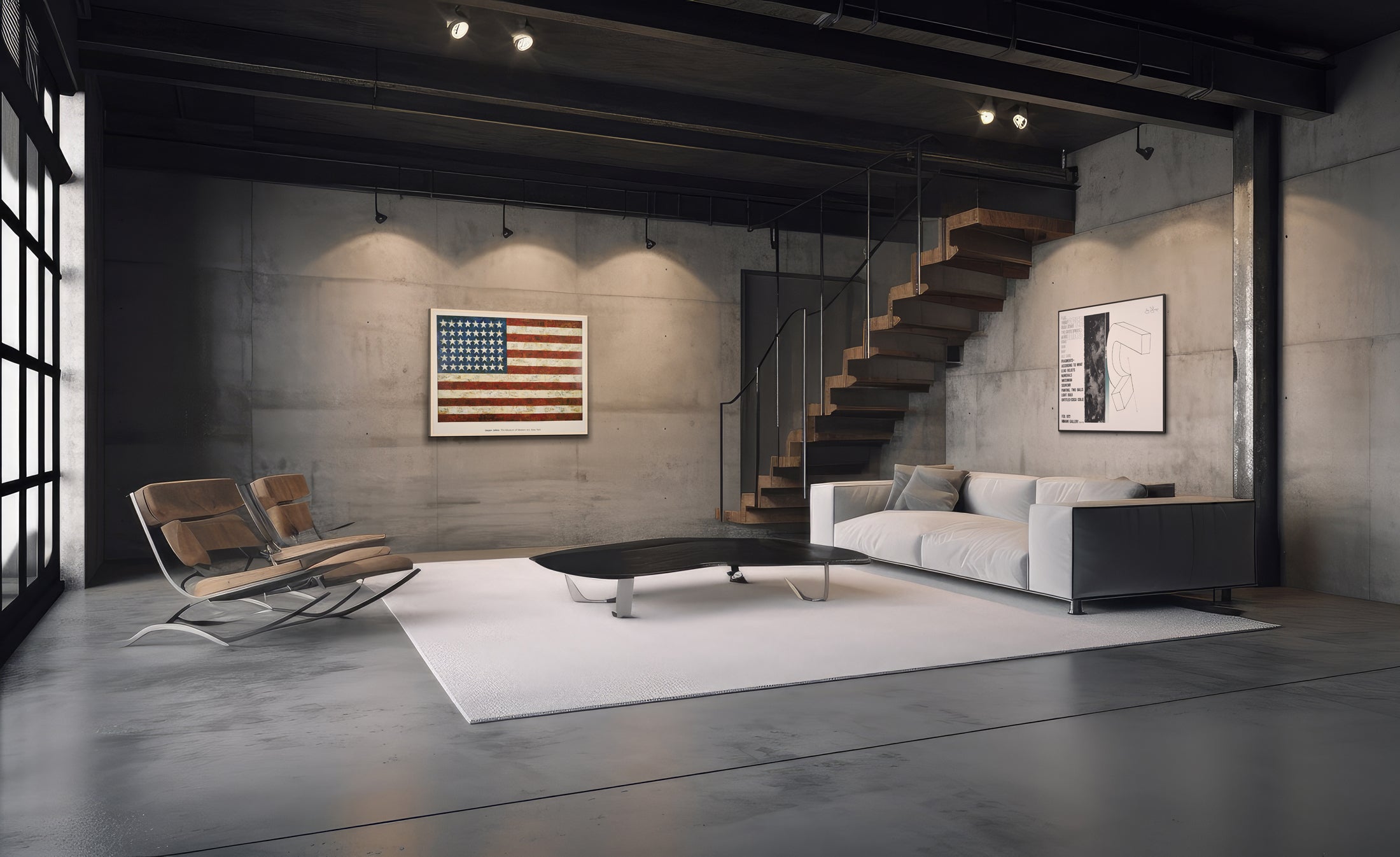 【限定10枚】FLAG 1954-1955 - The Museum of Modern Art, New York 1989 / ジャスパー・ジョーンズ
