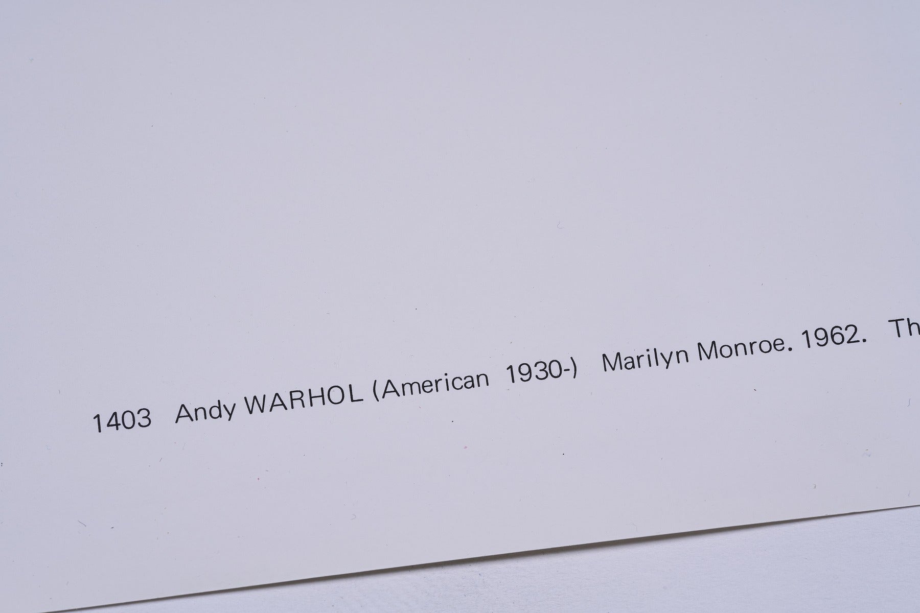 【限定10枚】Marilyn Diptych 1962 - The Burton Tremaine Collection - Shorewood Reproduction Inc 1980s / アンディ・ウォーホル