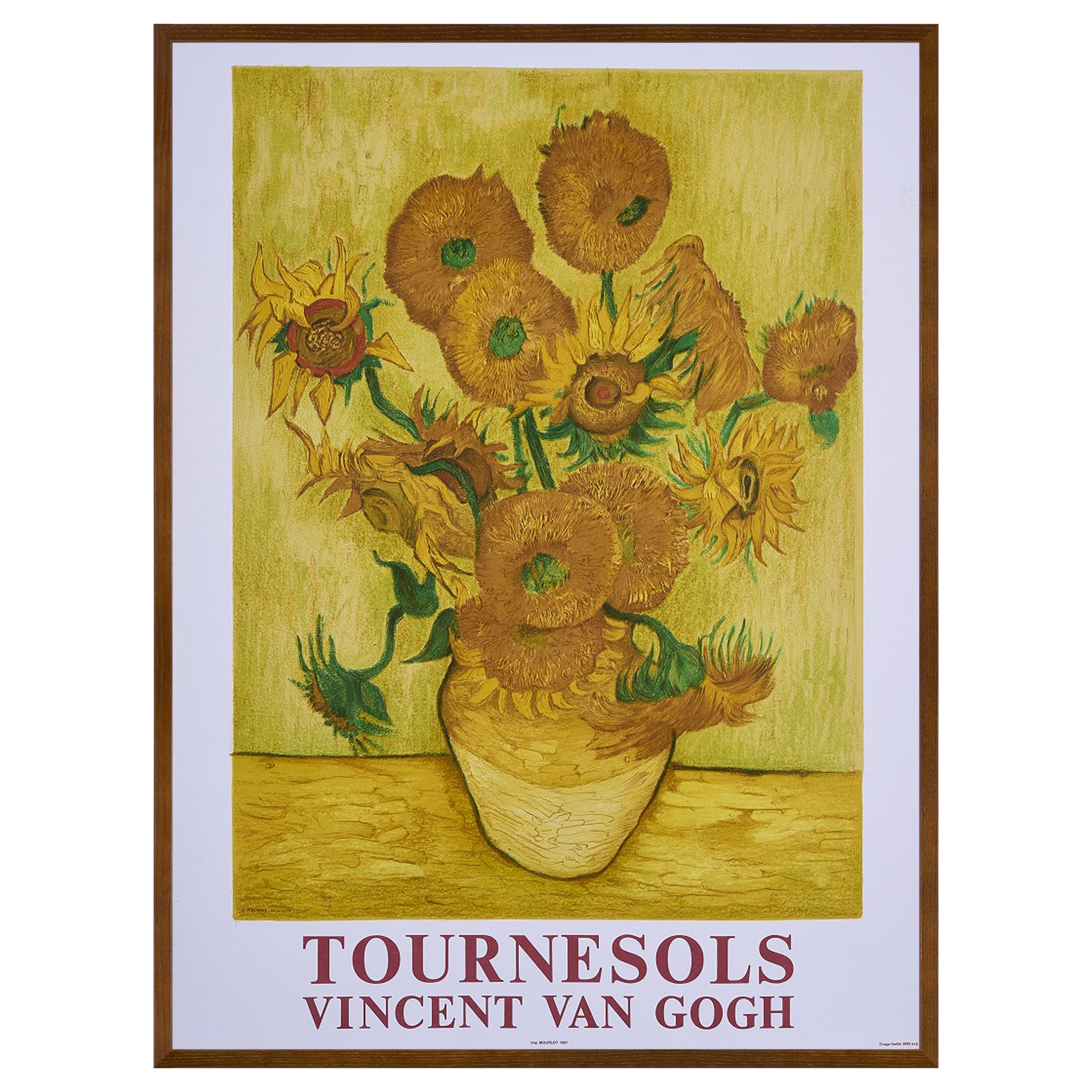 【限定10枚】TOURNESOLS 1887-1889 - MOURLOT 1987 / フィンセント・ファン・ゴッホ