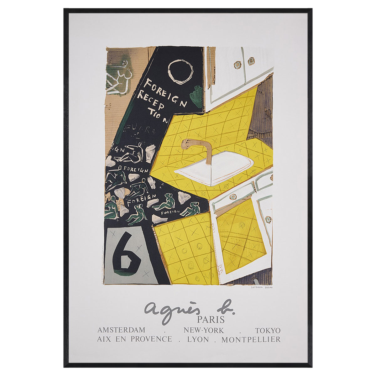 agnes b. - KATSUHIKO HIBINO 1986 | POP ART BANANAS