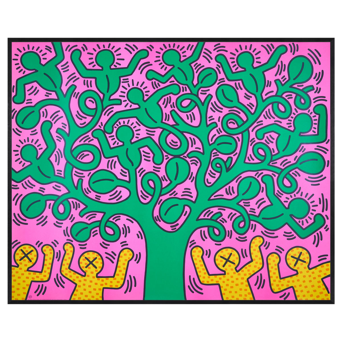 限定10枚】Untitled (Tree of Life) 1993 / キース・へリング | POP 
