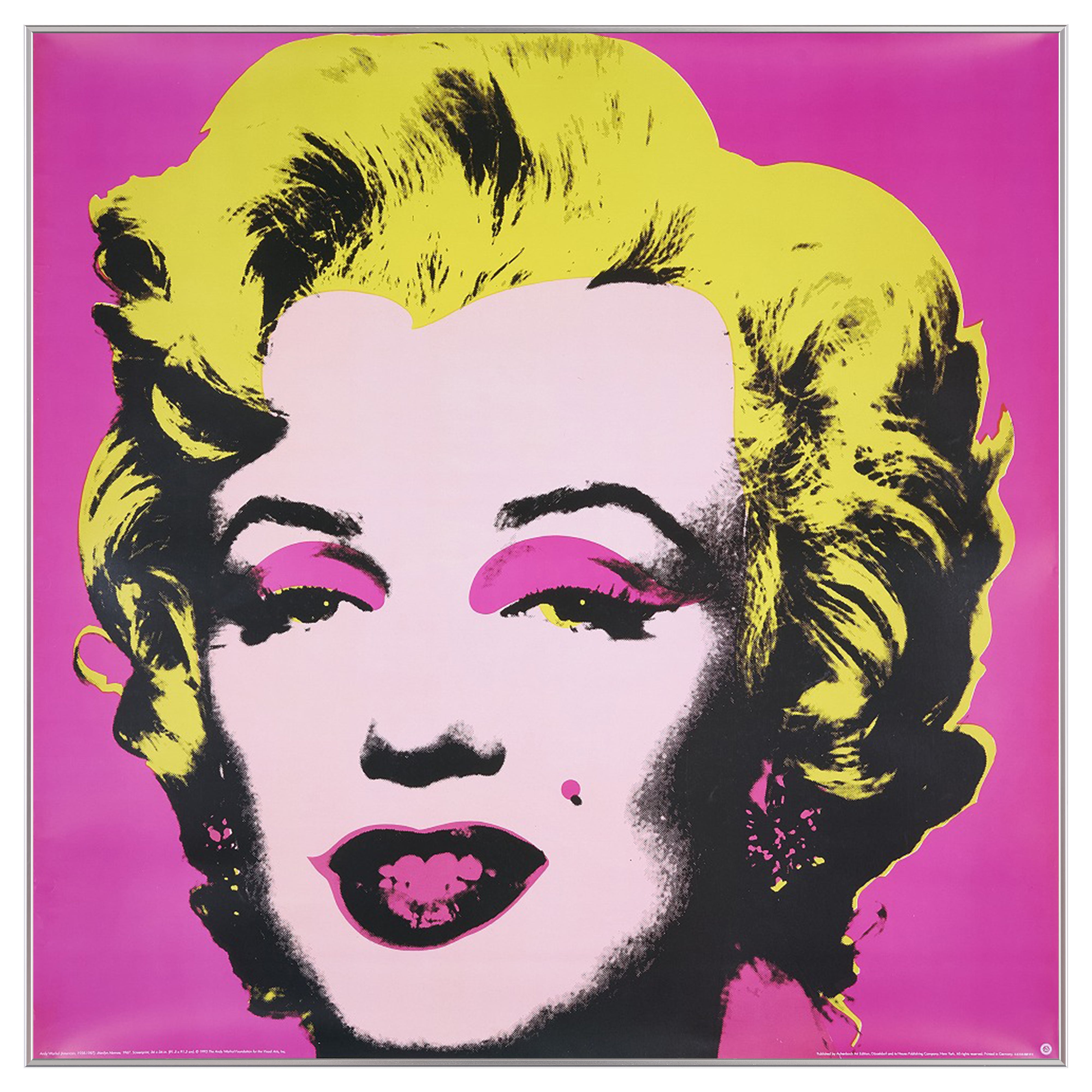 【限定5枚】Marilyn Monroe, 1967 - Achenbach Art Edition, Dusseldolf anf te Neues Publishing Company, NEW YORK 1993 / アンディ・ウォーホル