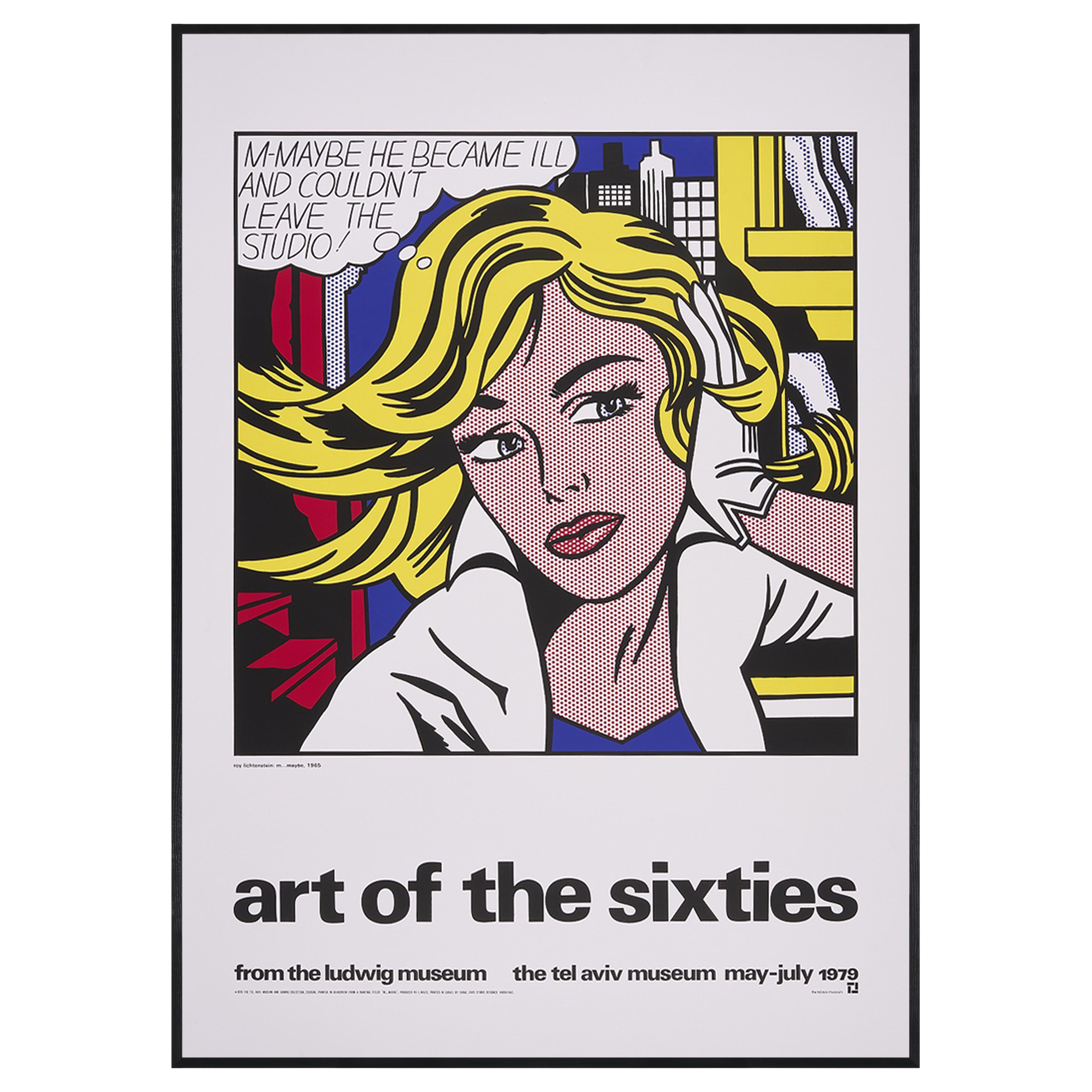 art of the sixties - the tel aviv museum 1979 | POP ART BANANAS