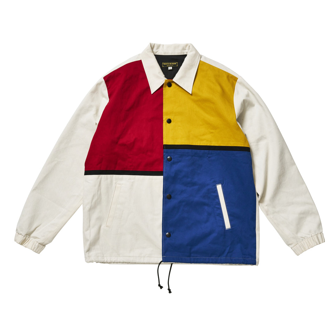 【限定20着】NORTH NO NAME × POP ART BANANAS カスタム モンドリアン コーチジャケット