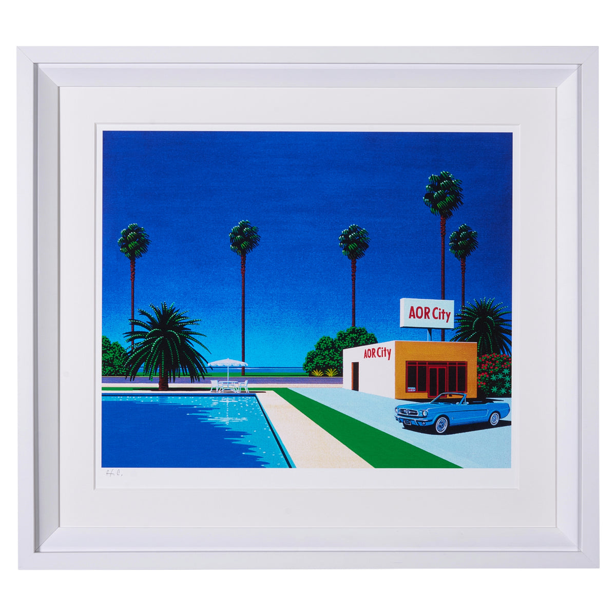 Chic Breeze 版画額装品 直筆サイン入り | POP ART BANANAS